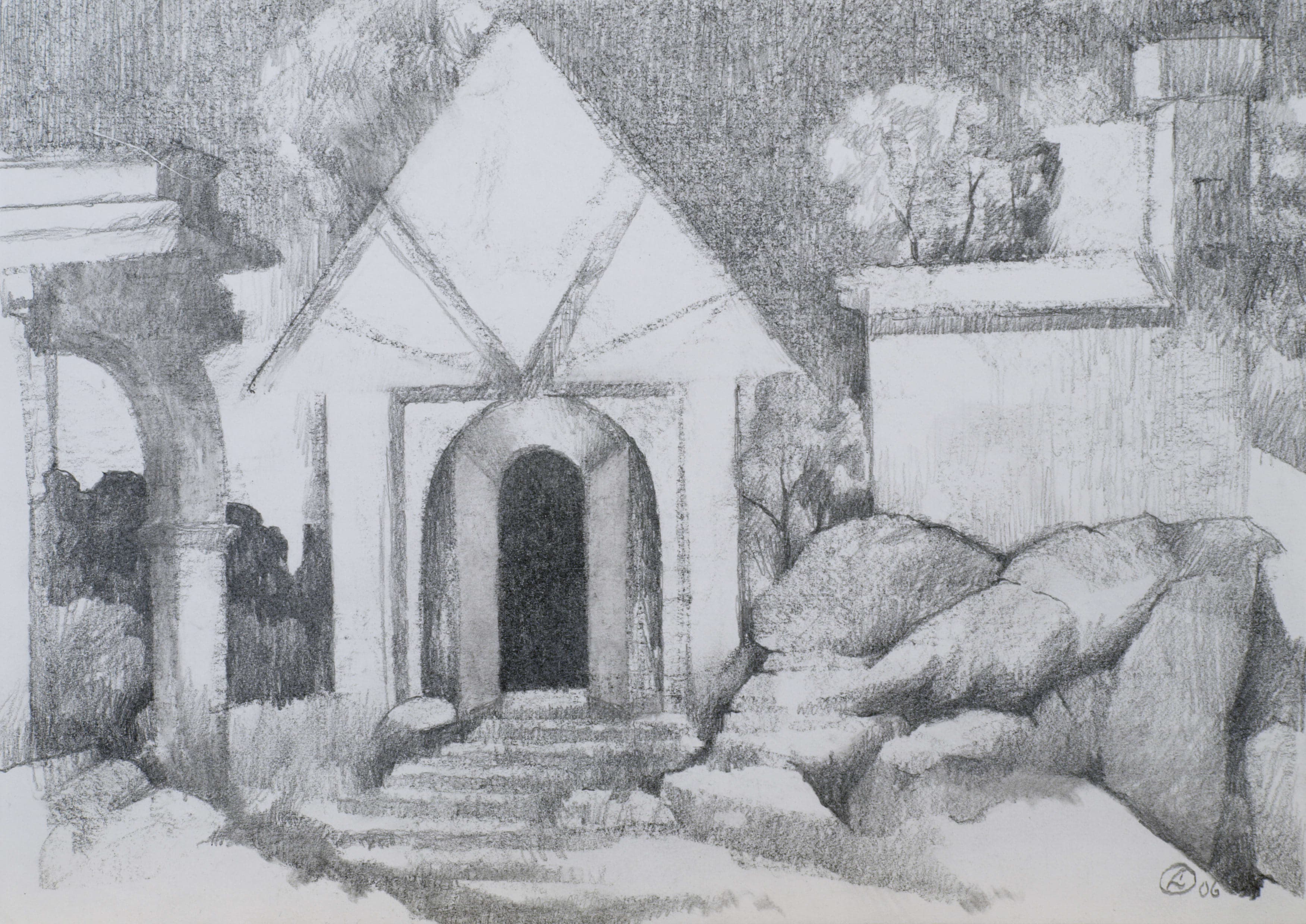 Various Imaginary Landscapes from the Sketchbooks (Slide 9)