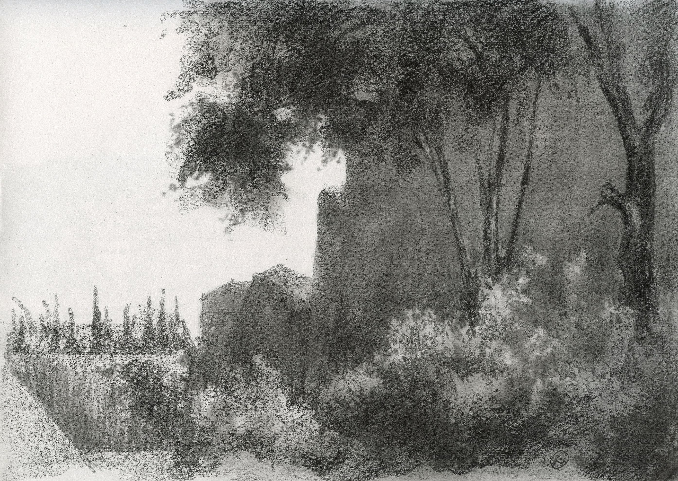 Various Landscapes after Corot from the Sketchbooks (Slide 6)