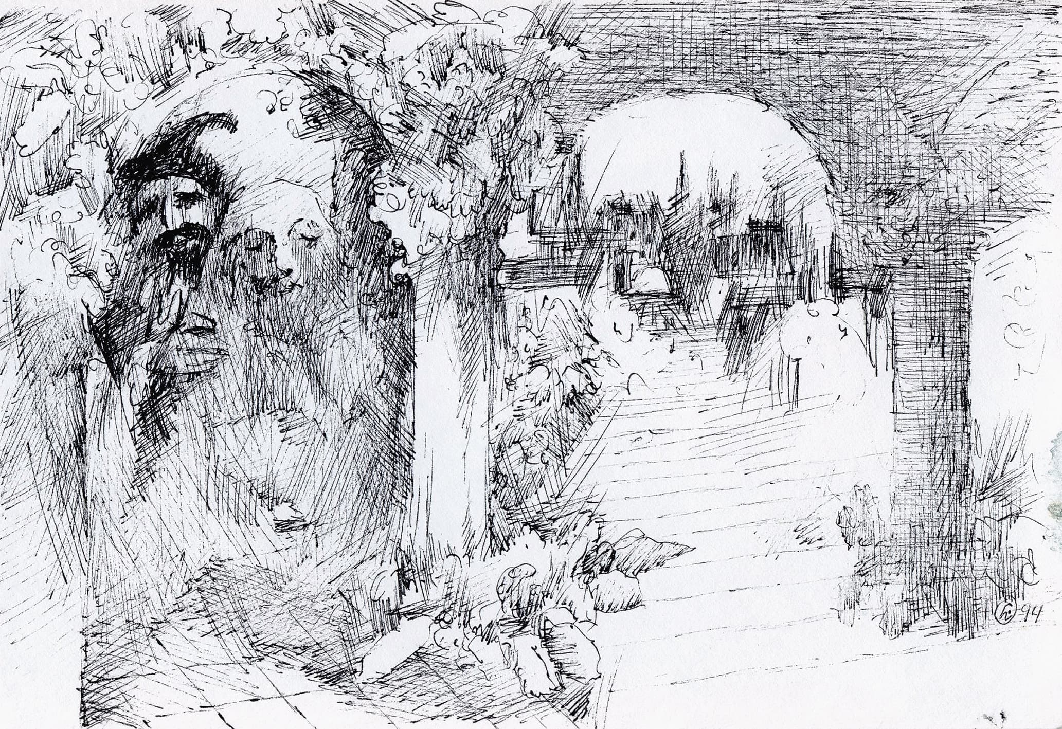 Sketchbook 1994 (Slide 3)