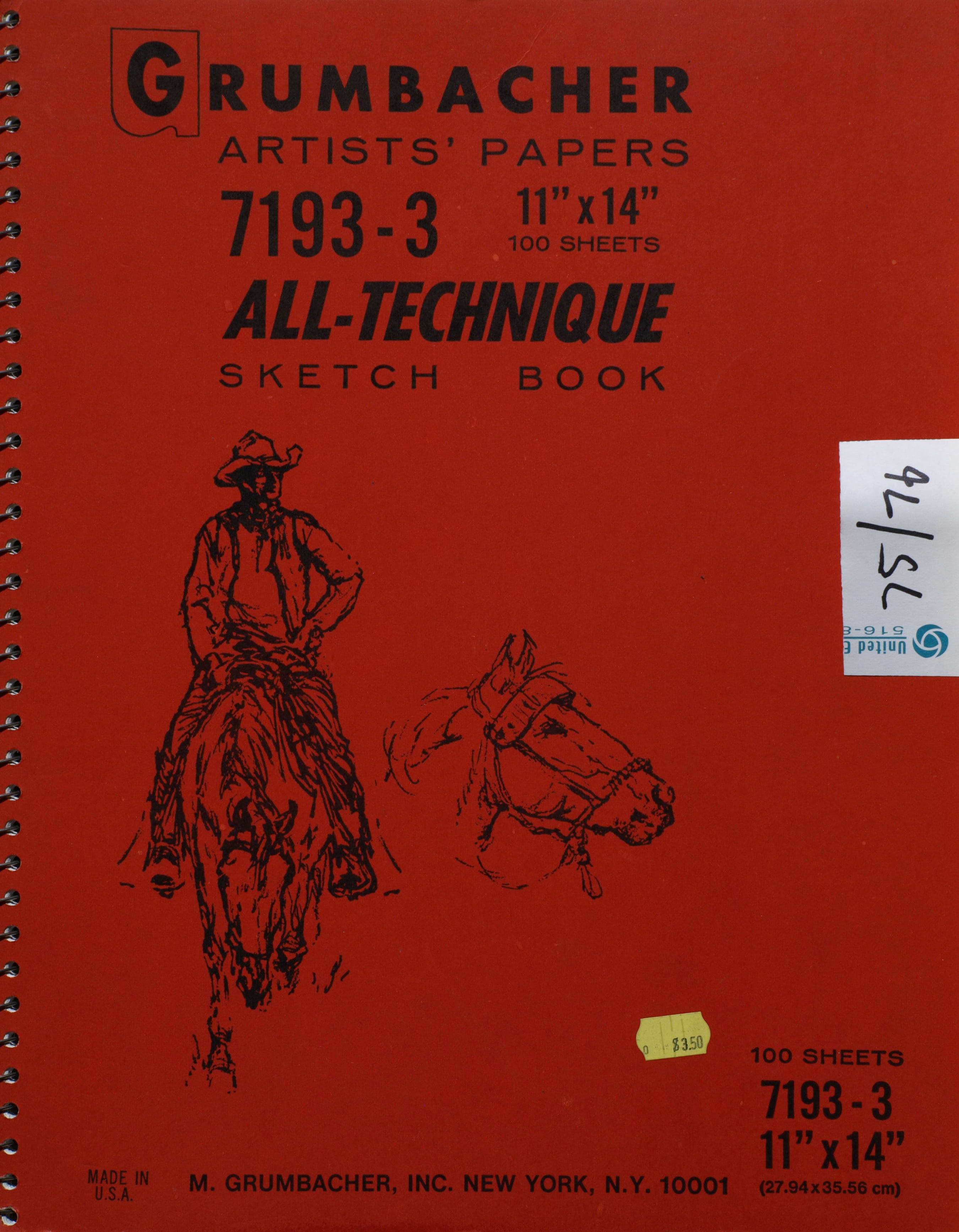 Sketchbook 1975-1976 #1 (Slide 29)