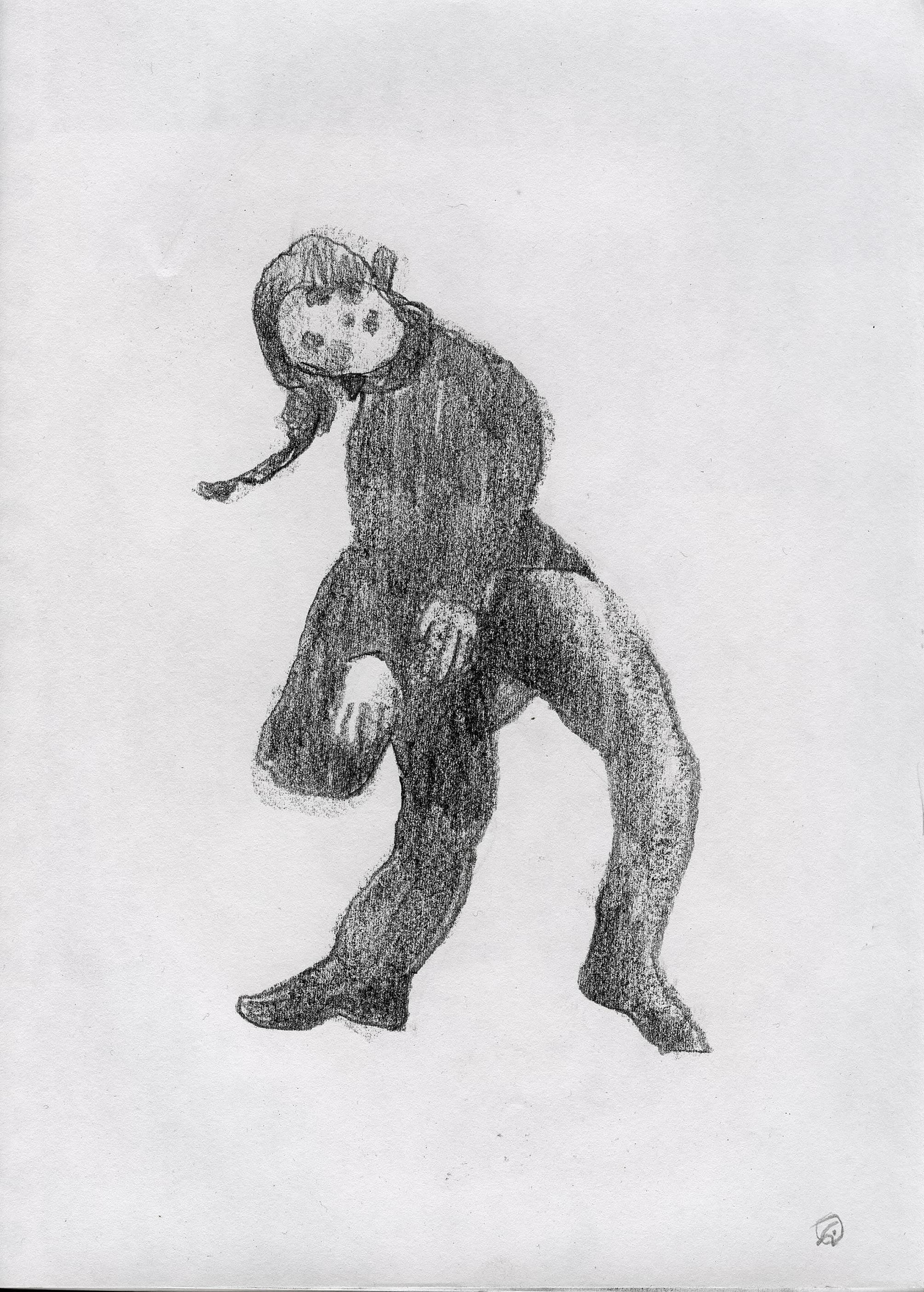 Study from Goya's 'The Straw Mannequin'