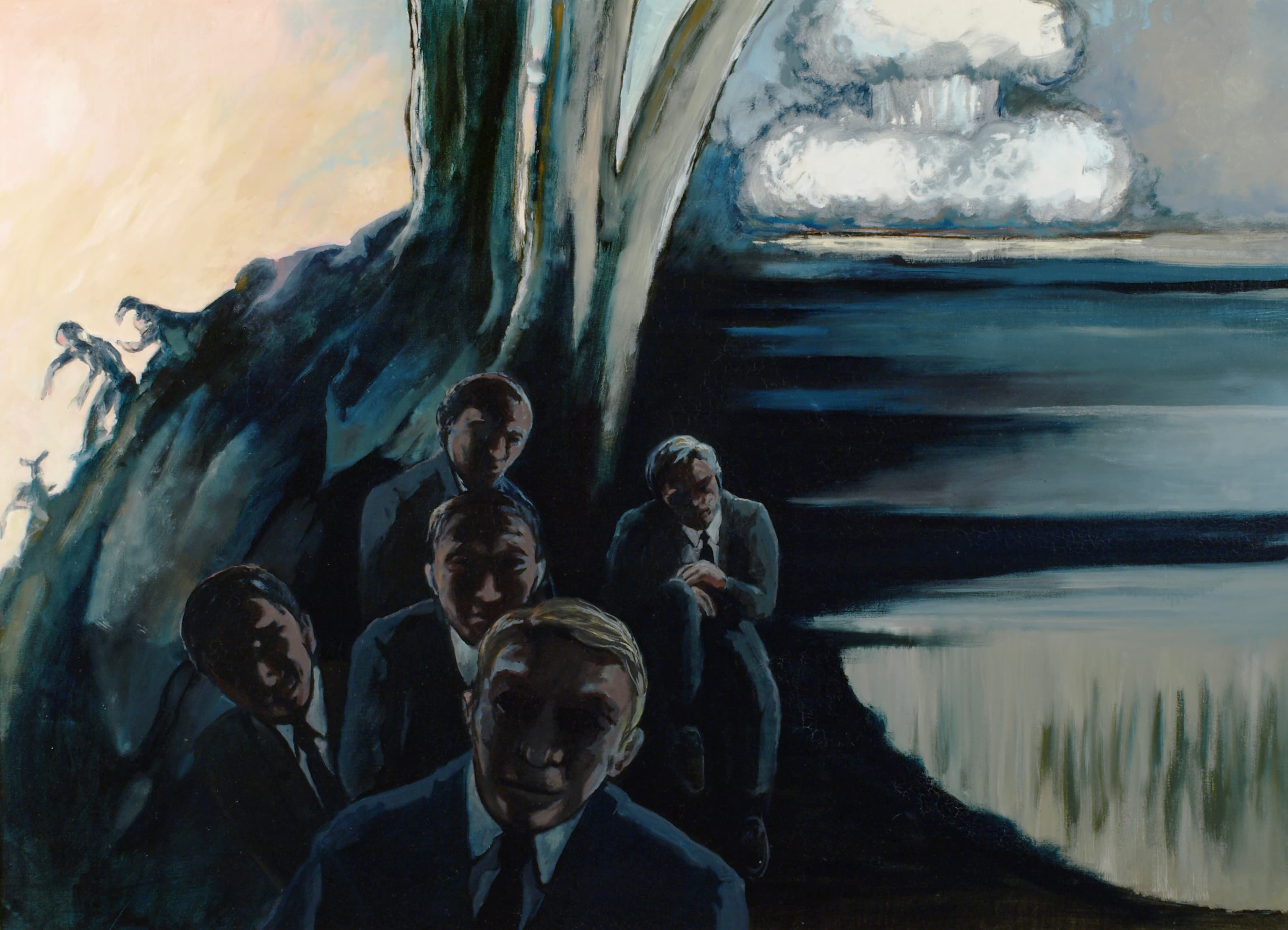 Art with the title "Bomb Business".