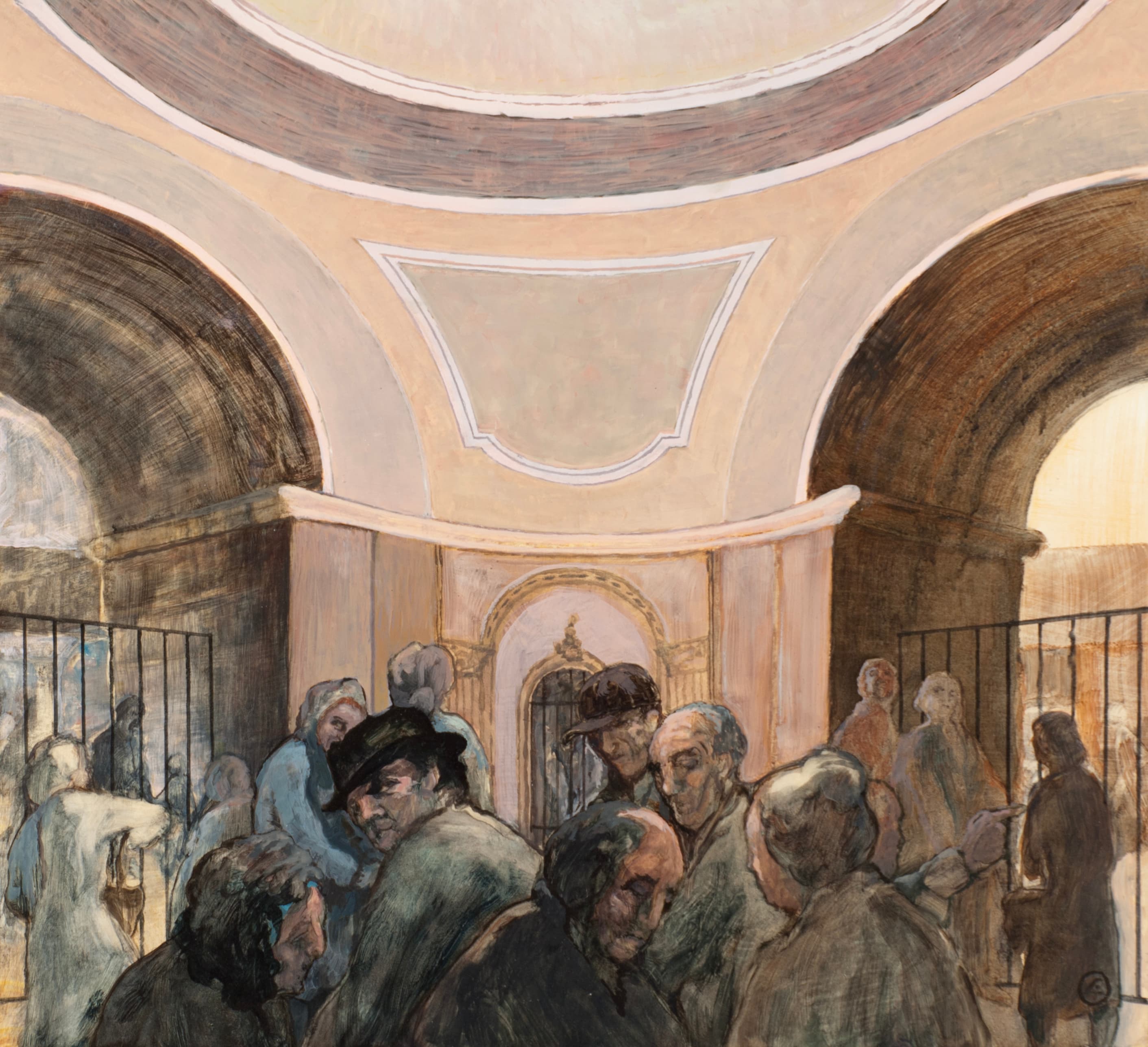 Art with the title "A City Institution".