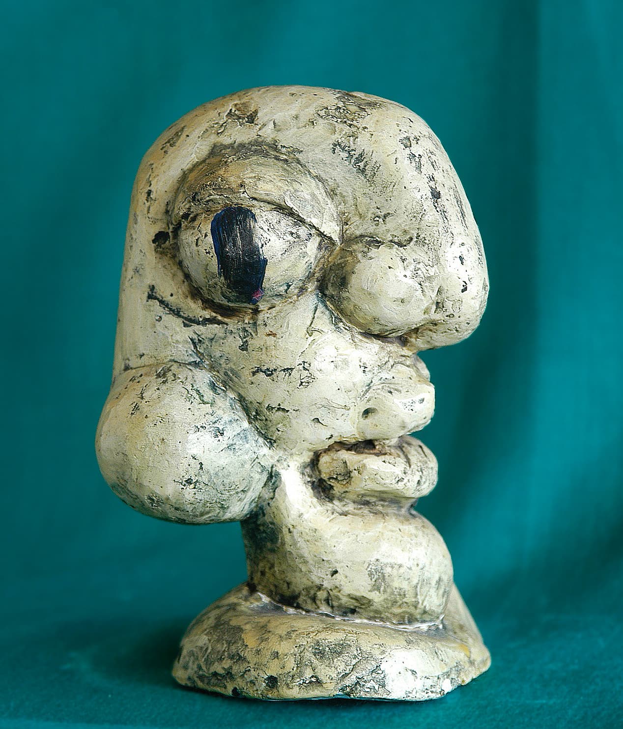 Art with the title "Head with Big Eye".