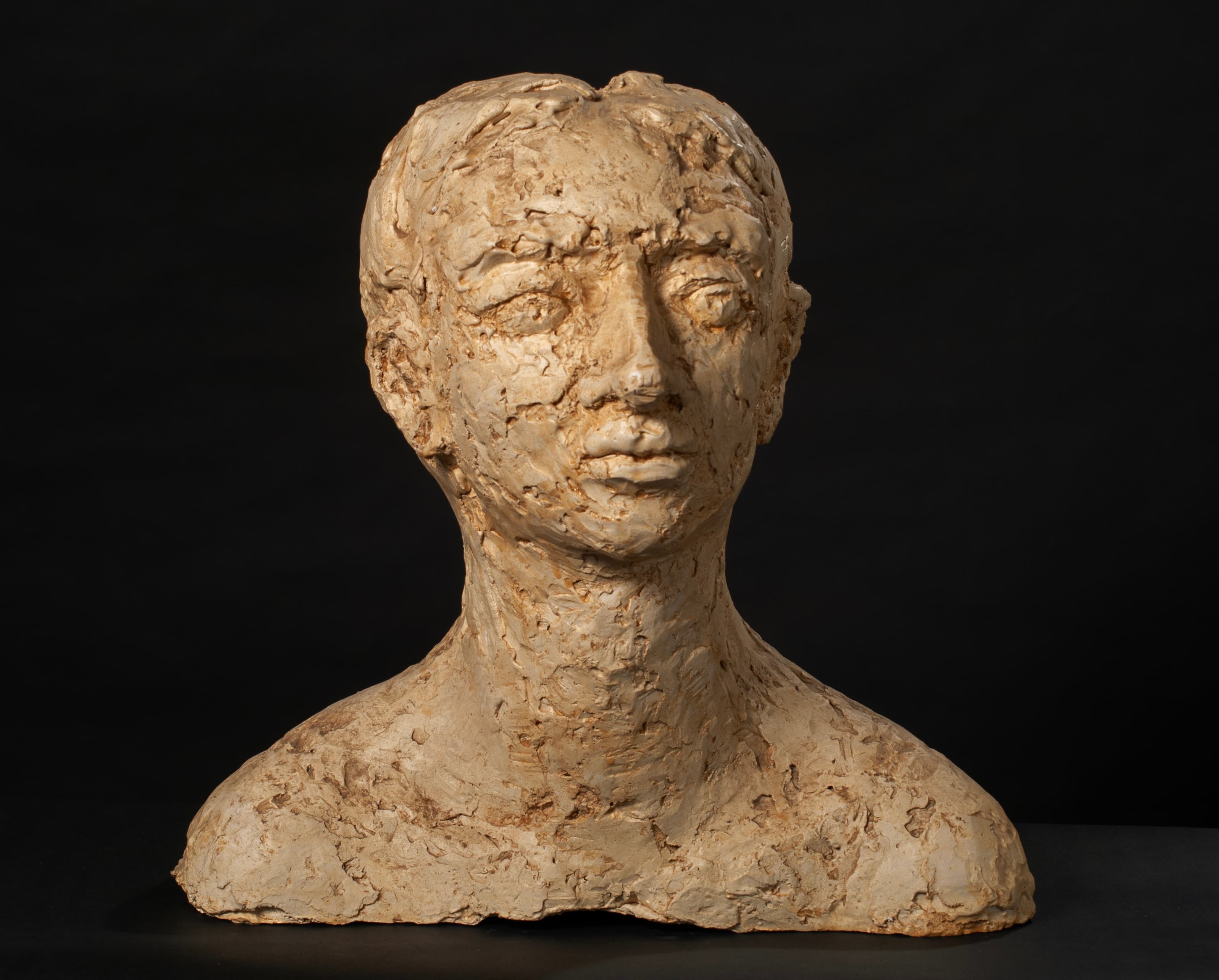 Art with the title "Bust of Frank".