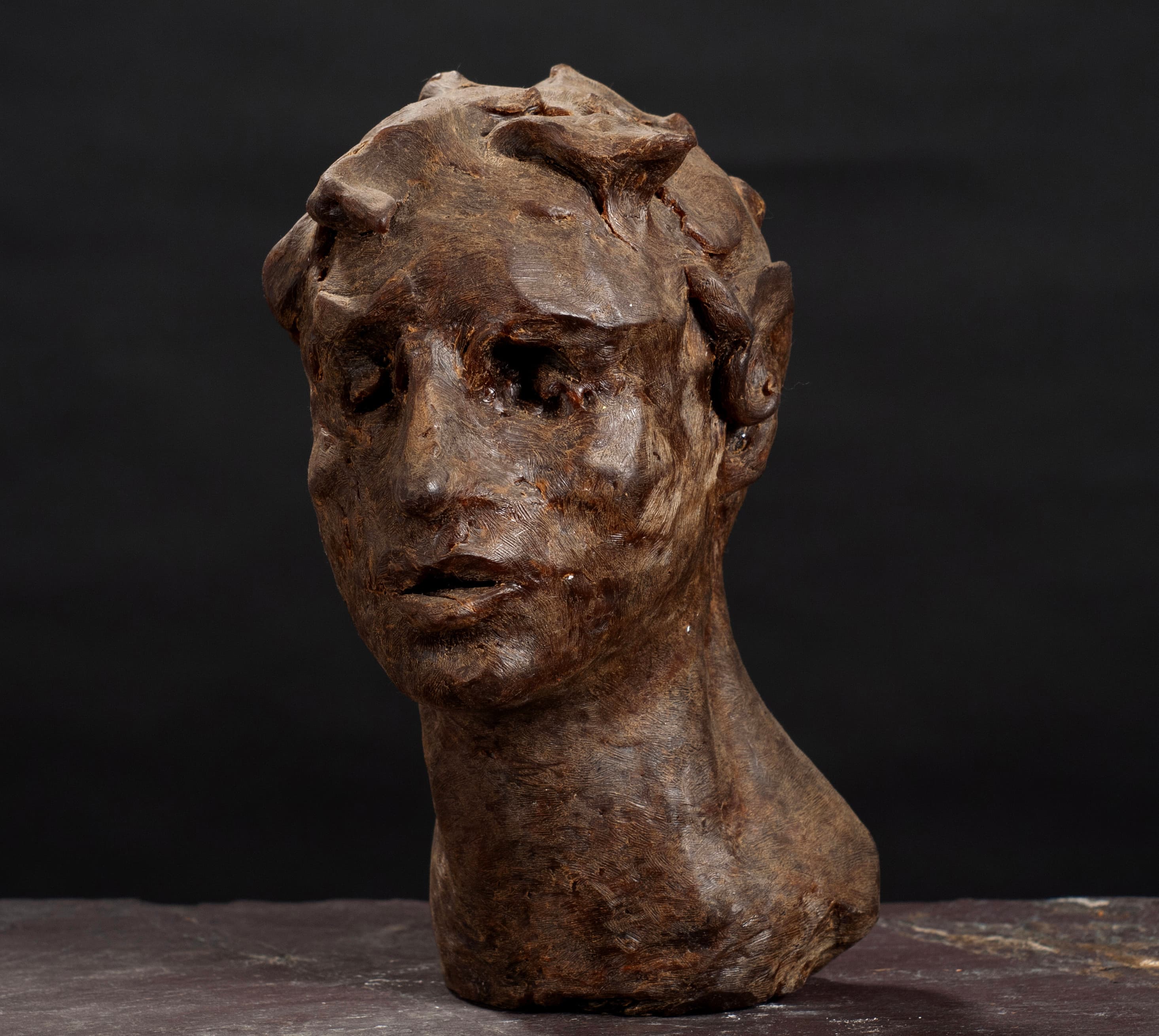 Art with the title "Blind Man".