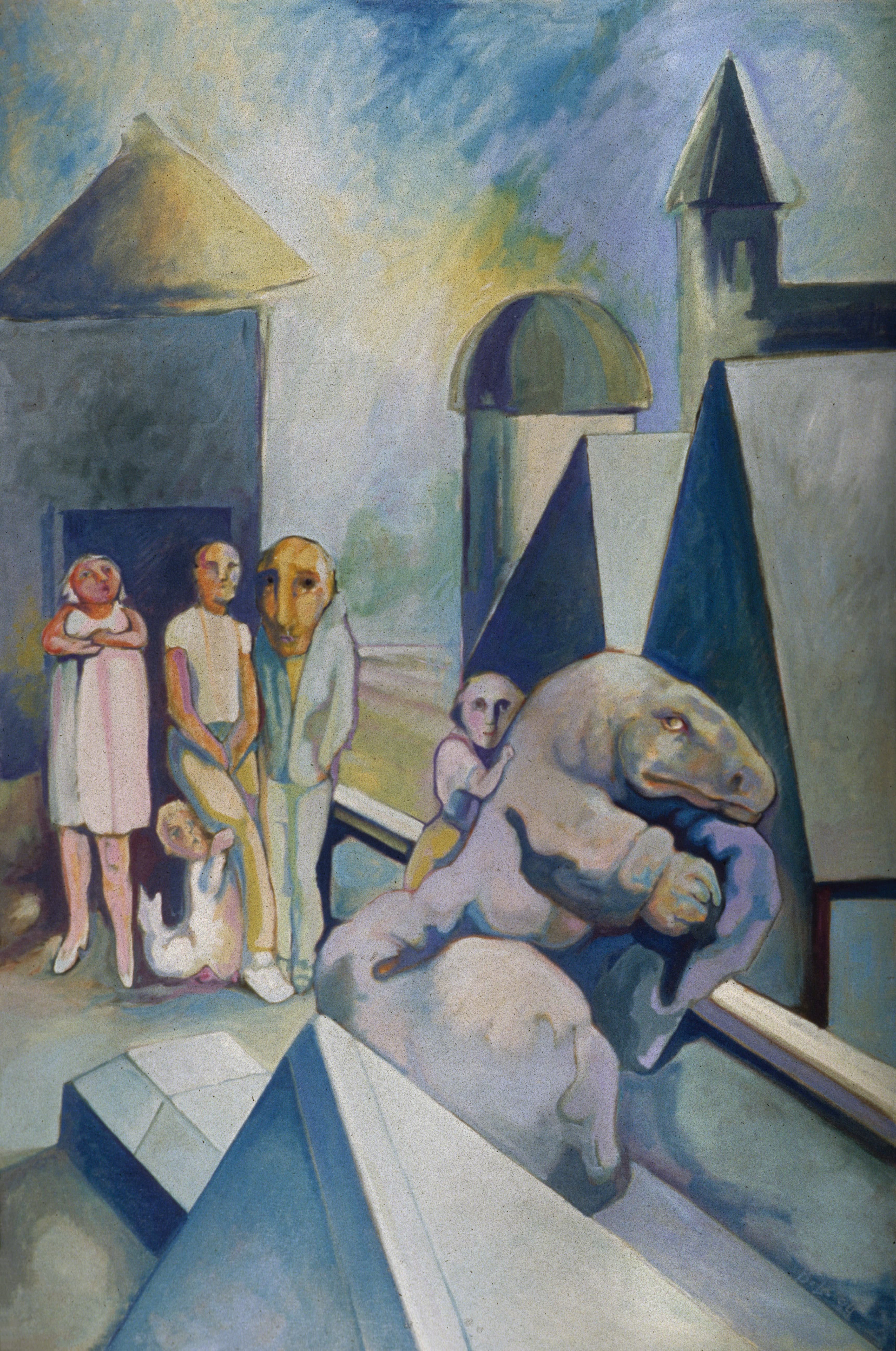 Art with the title "Roof".