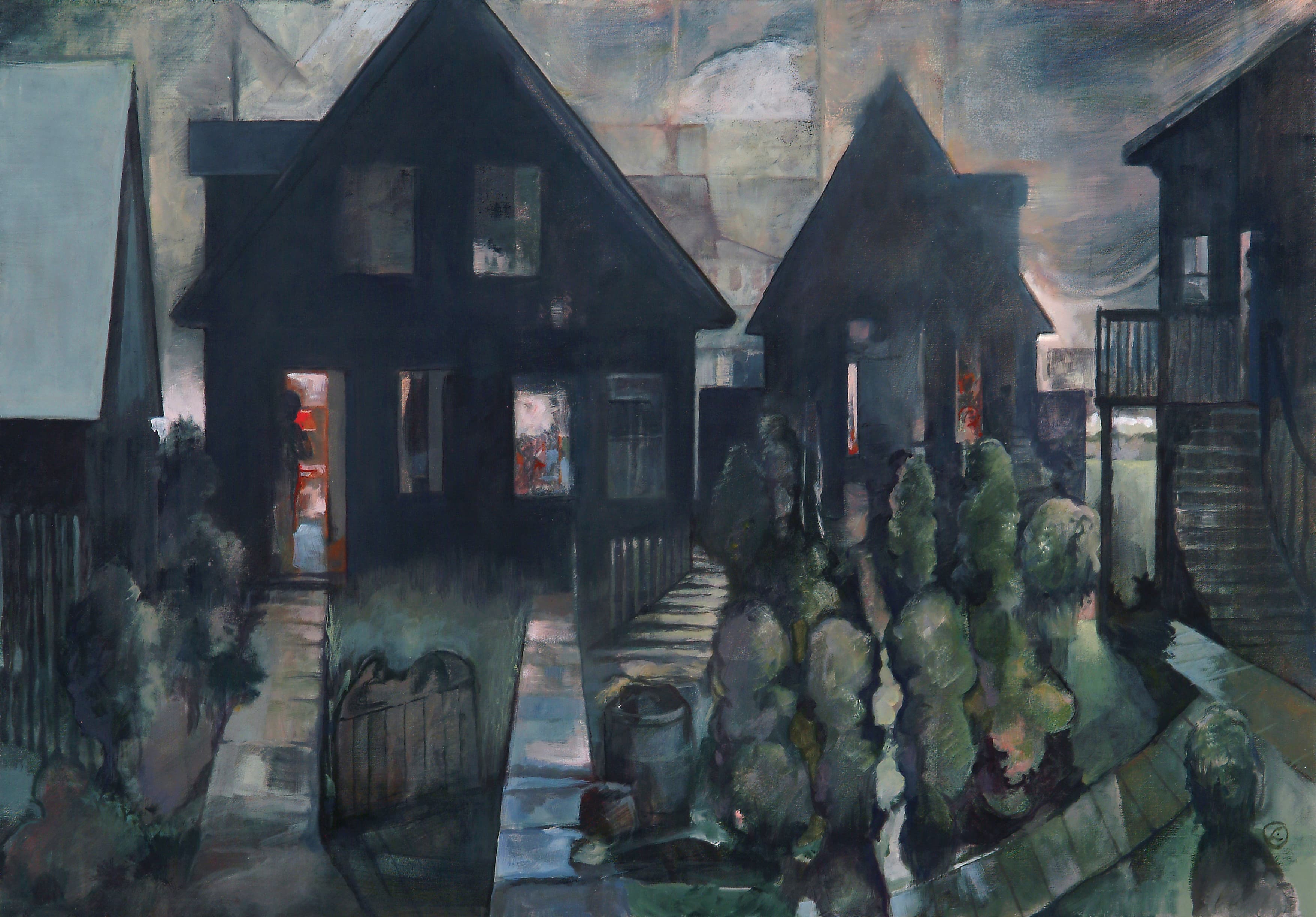 Art with the title "Back Streets ".