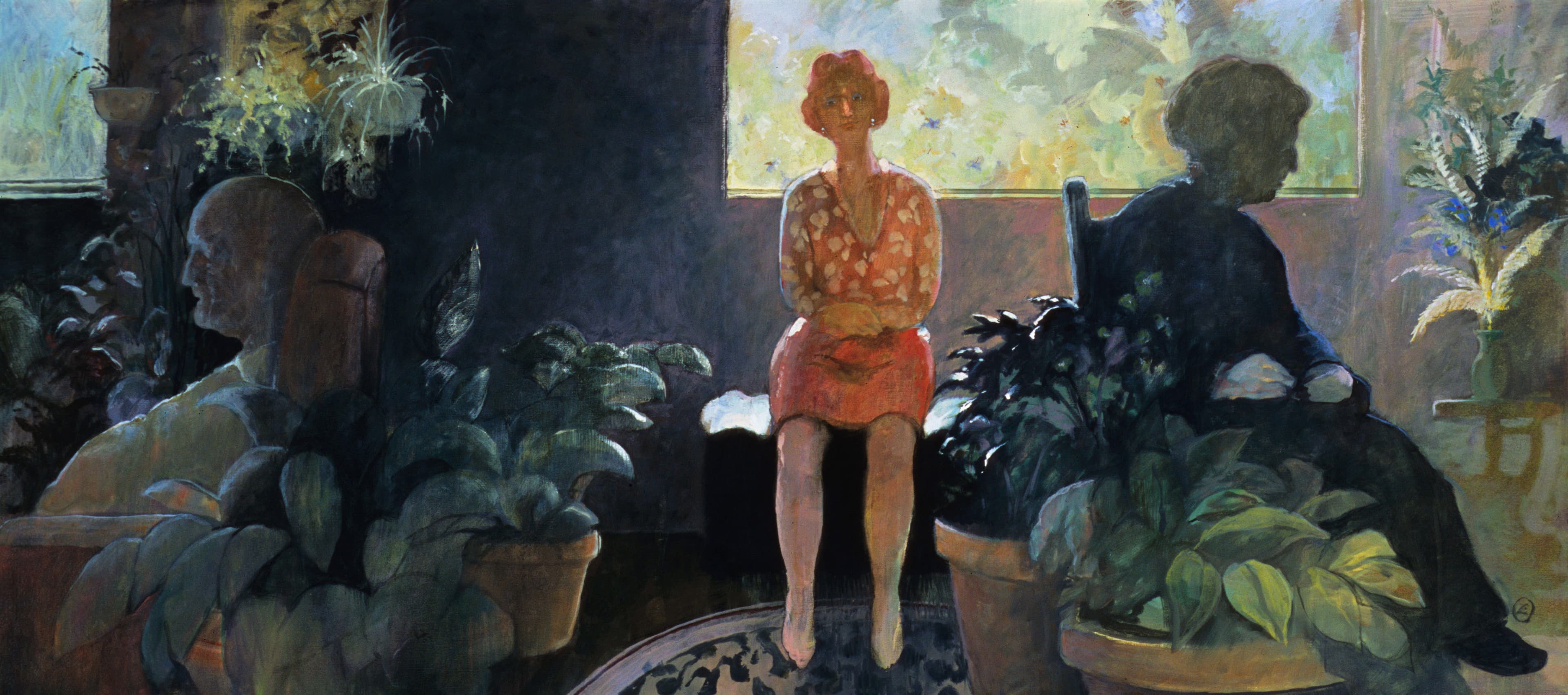 Art with the title "Intimate Silence".