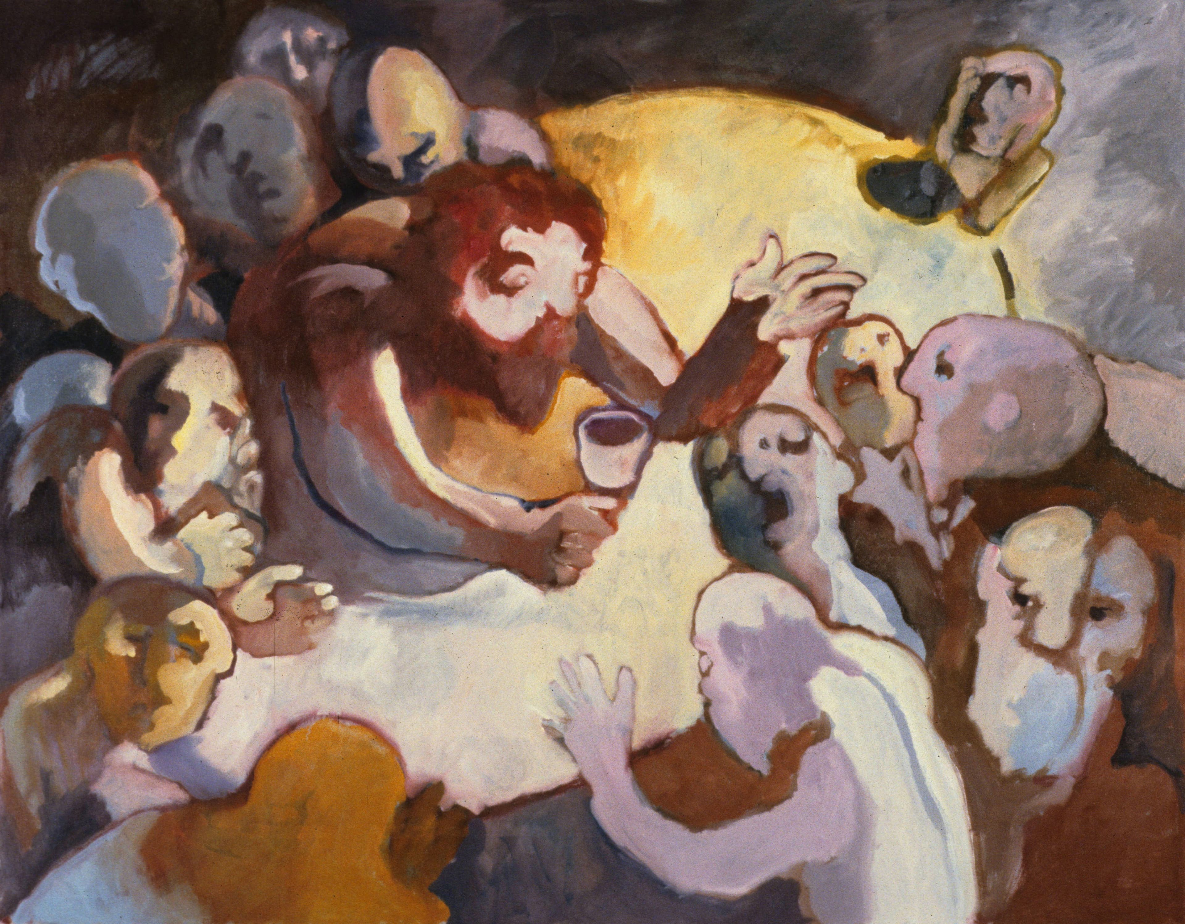 Art with the title "Last Supper, Reds".