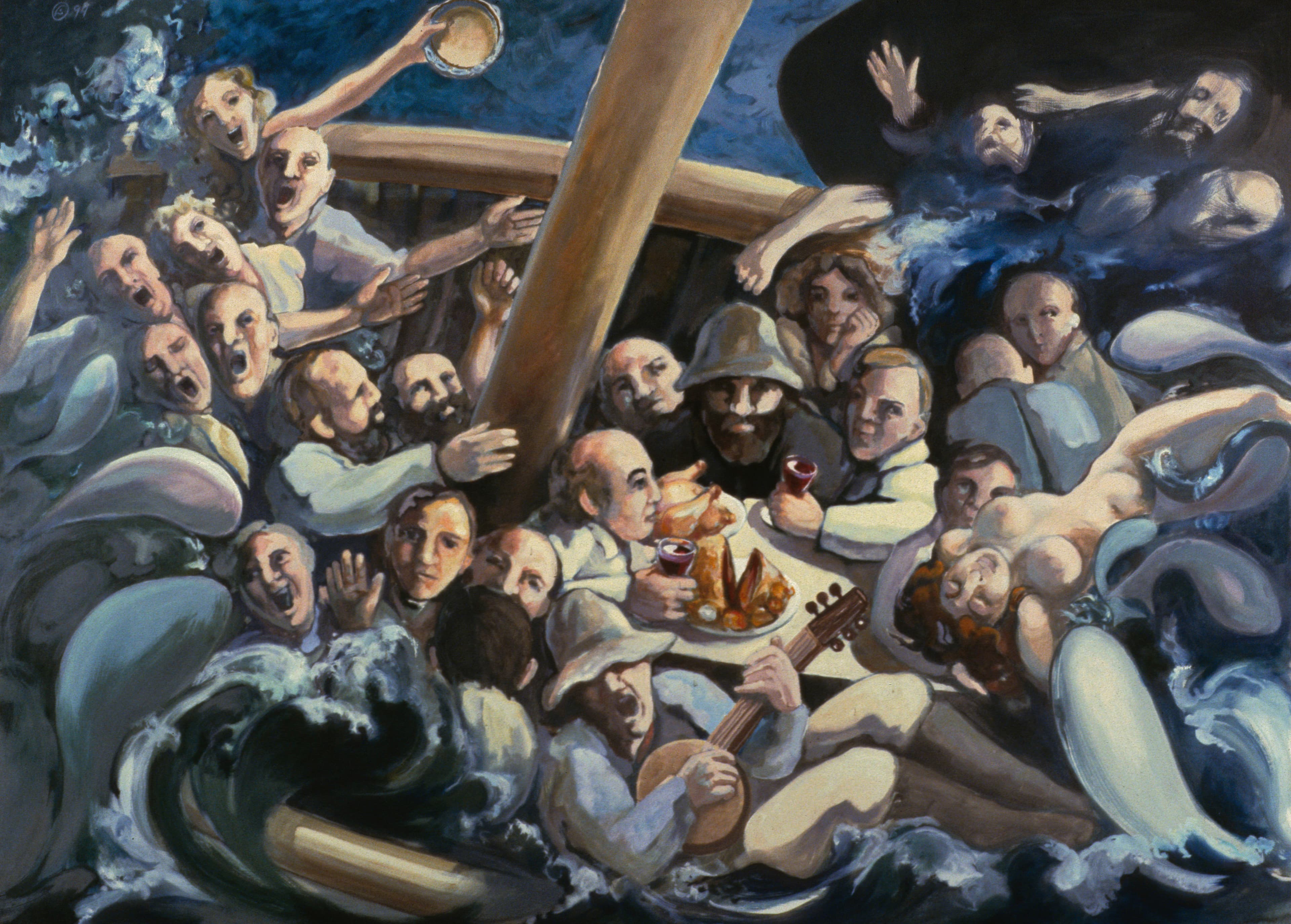 Art with the title "On Deck".