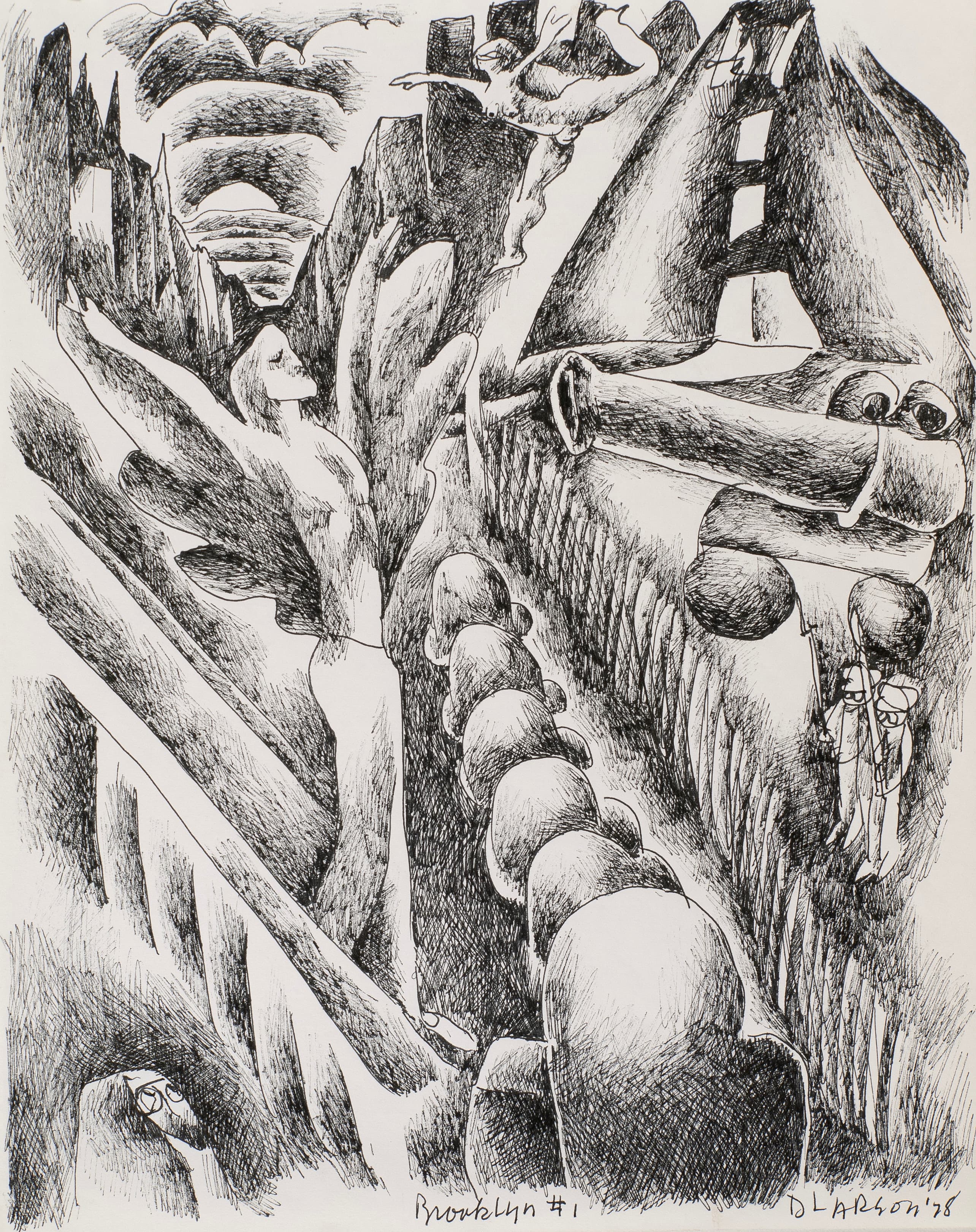 Art with the title "Brooklyn #1".