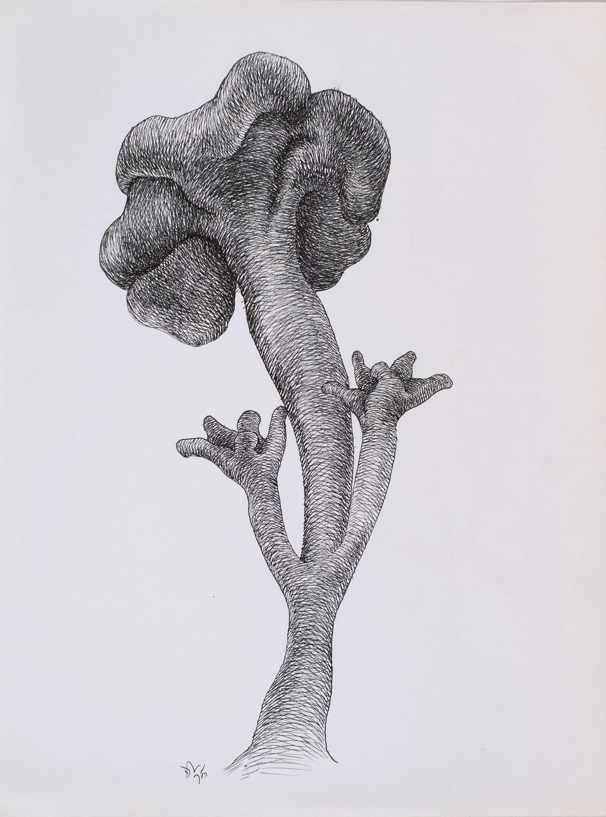 Art with the title "Tall Mutation Plant".