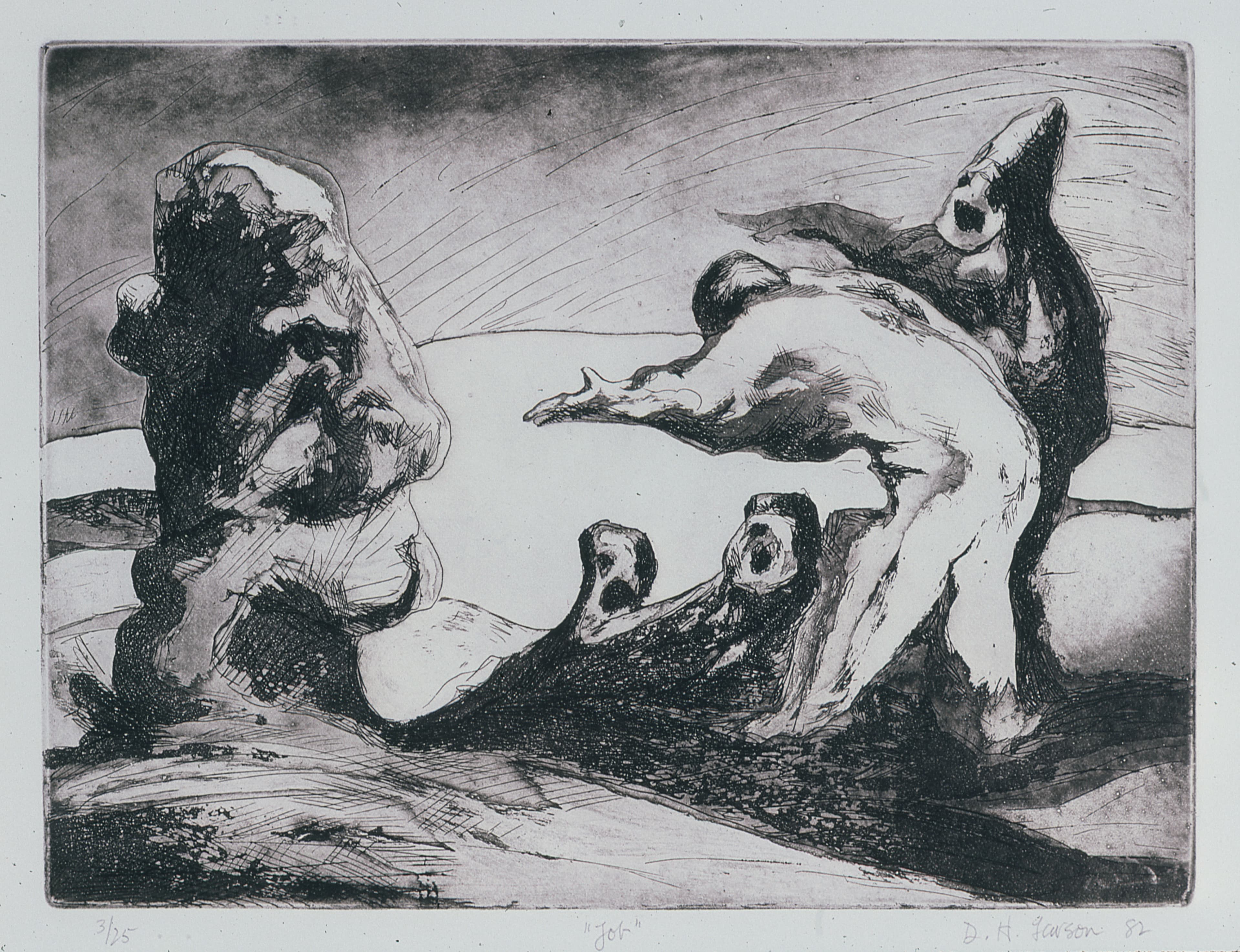 Art with the title "Job".