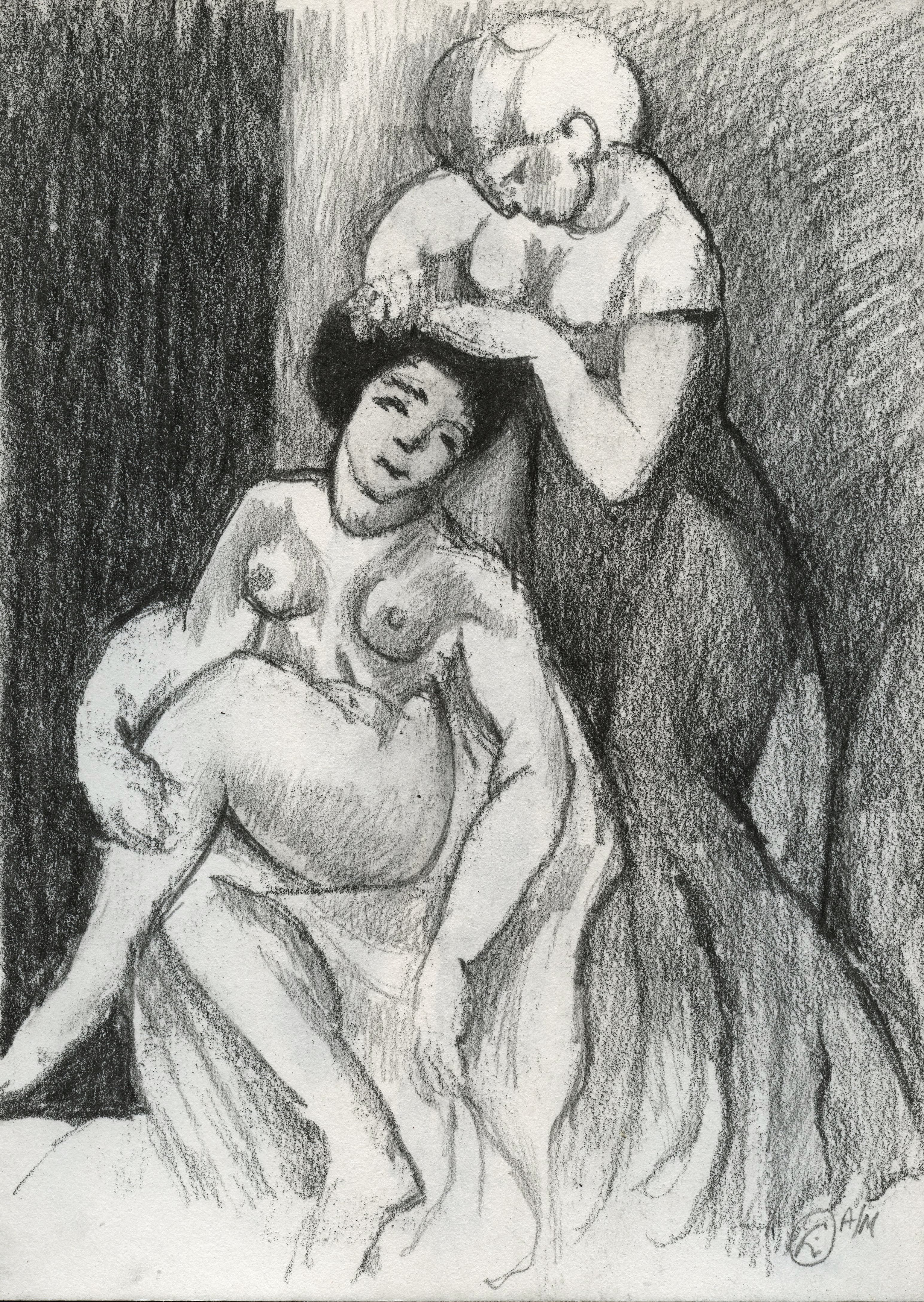 Art with the title "Sketchbook 1998-1999".