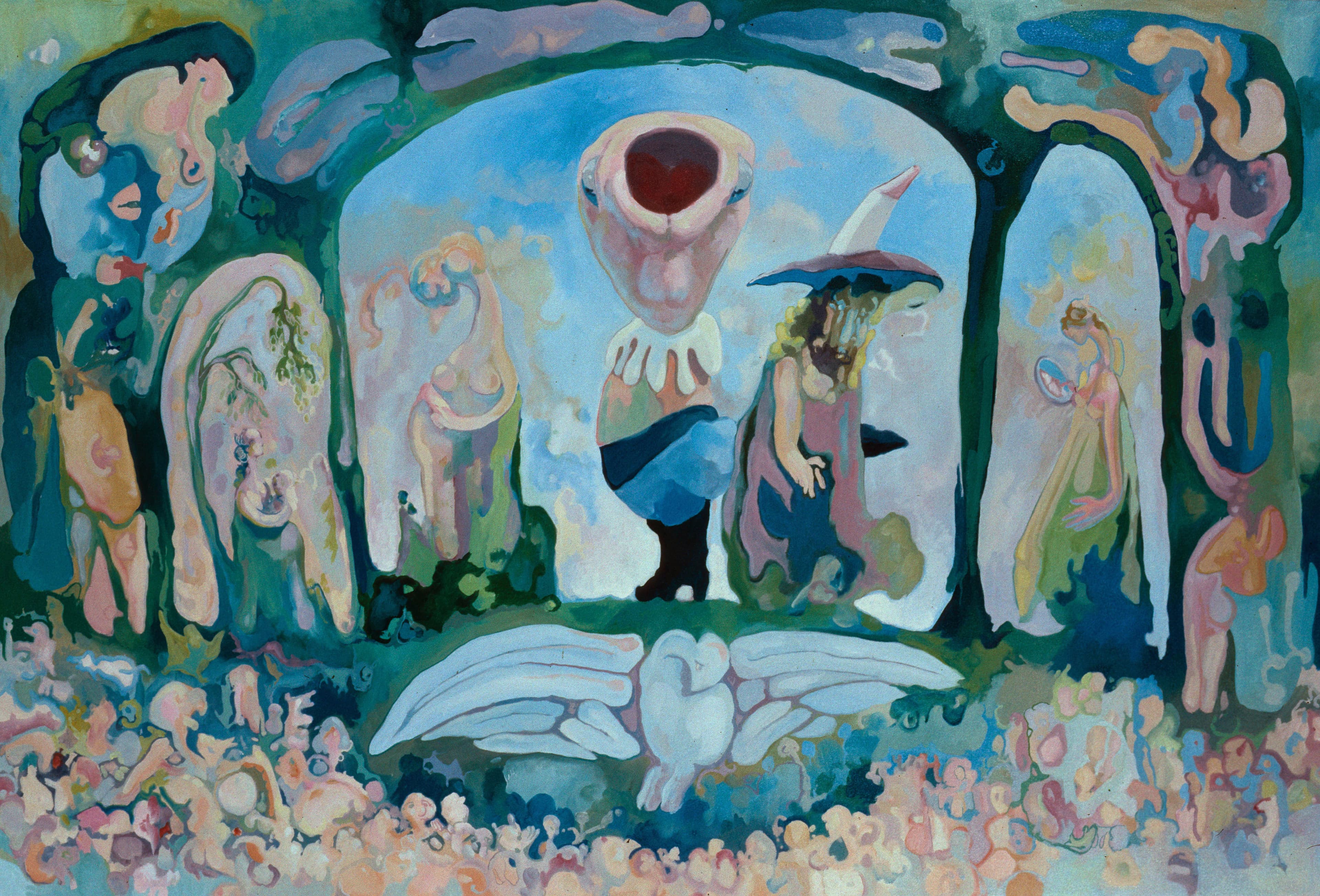 Art with the title "Nursery, large".