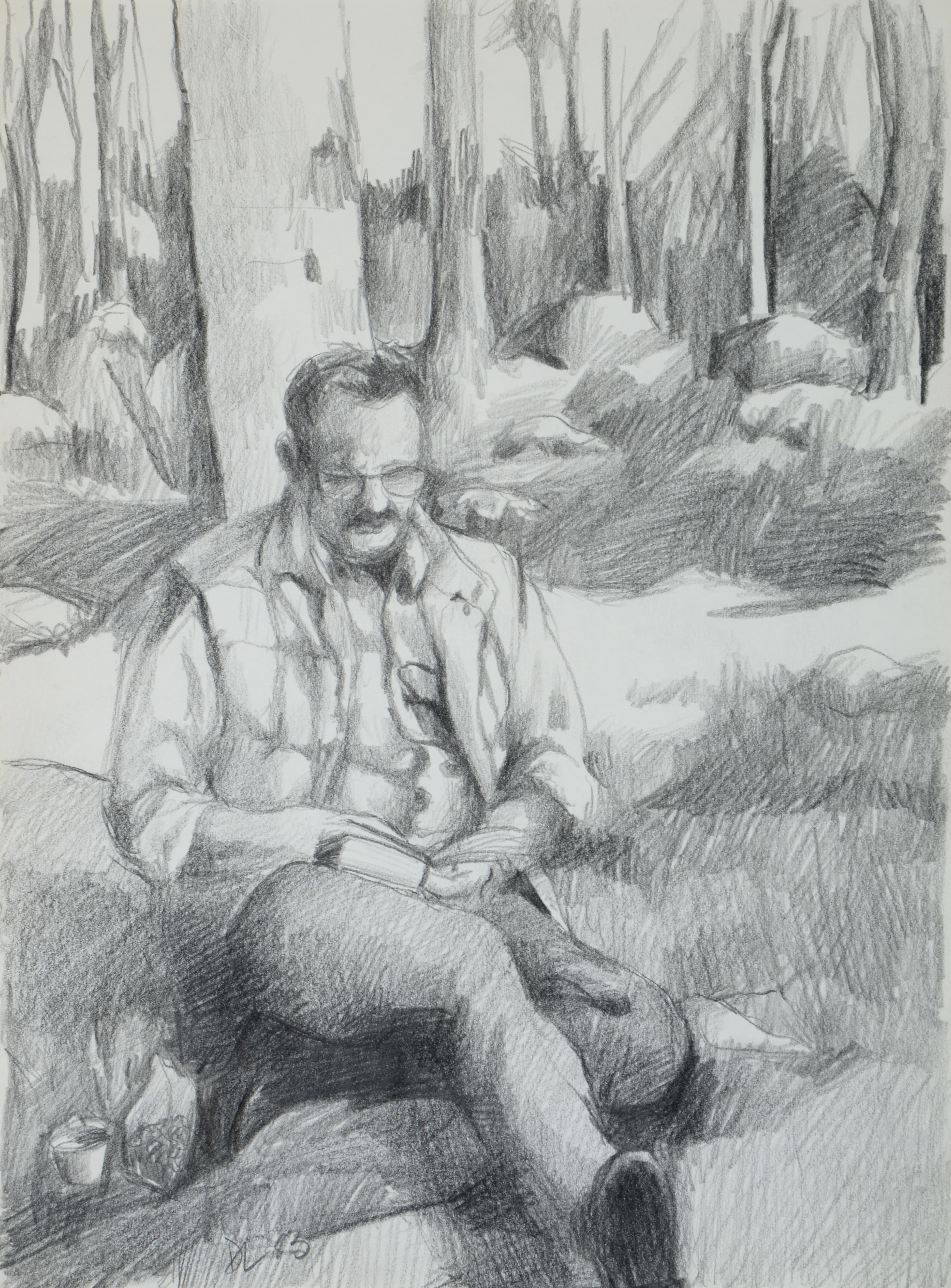 Art with the title "Sketchbook 1984".