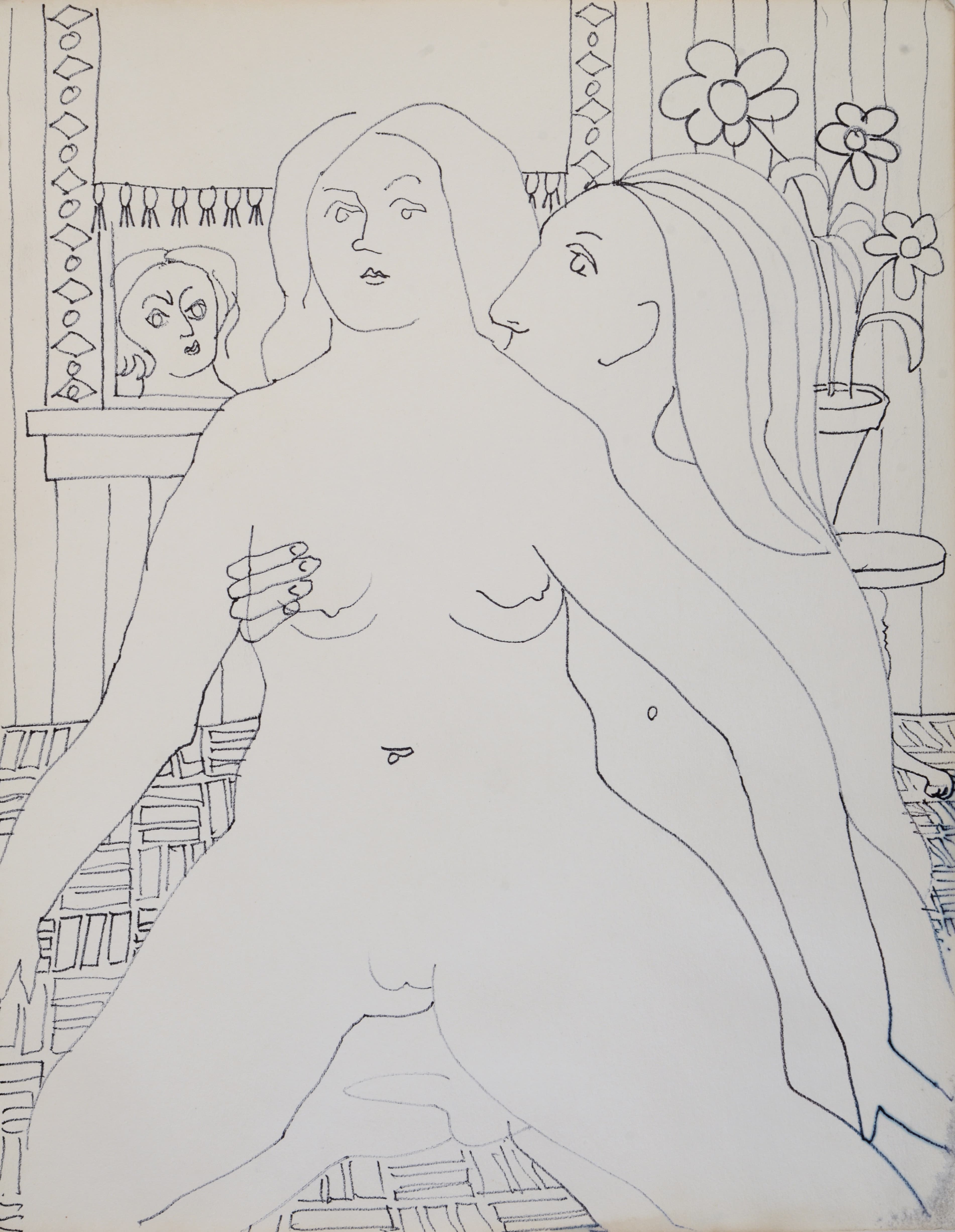 Art with the title "Sketchbook 1974".