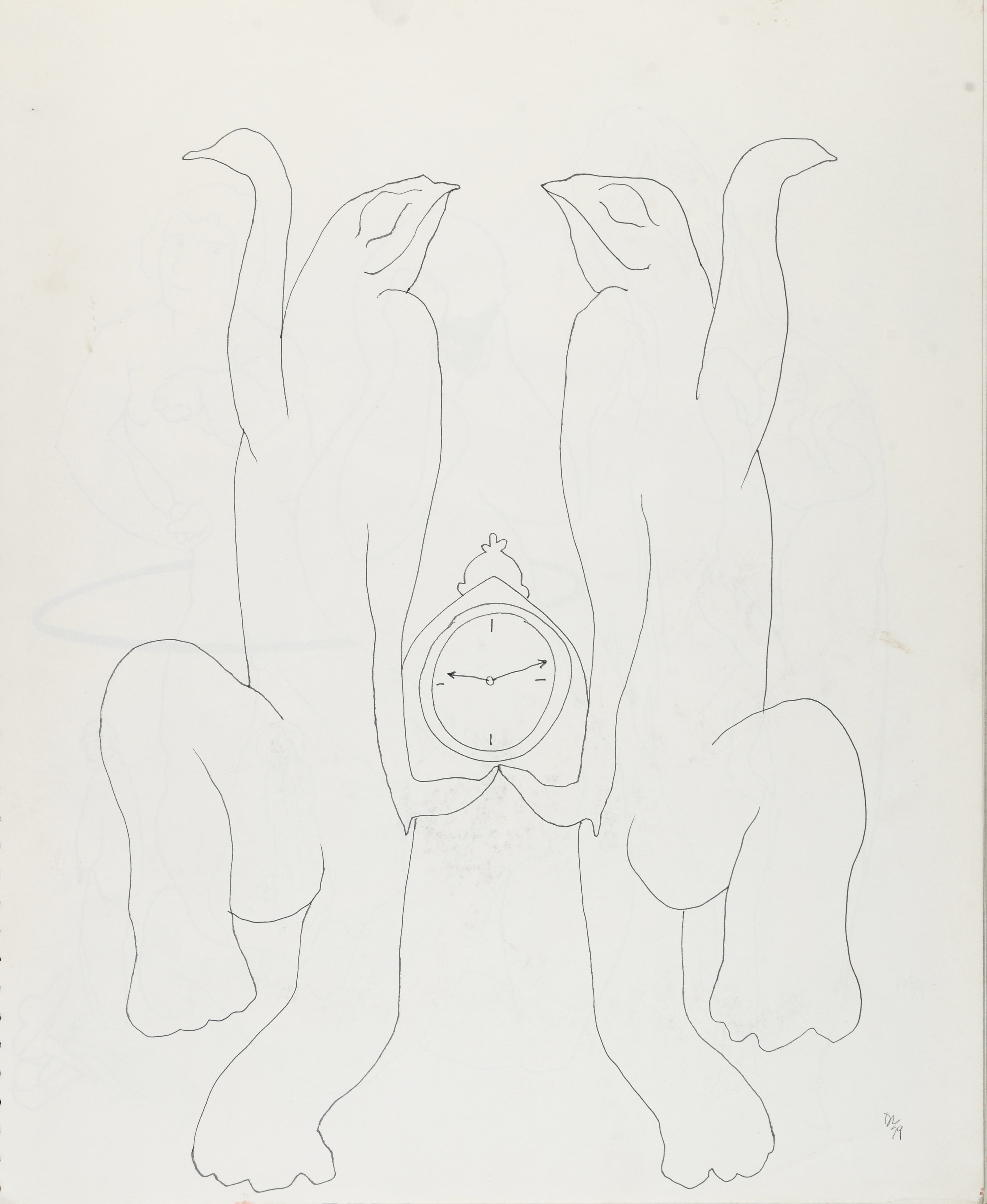 Art with the title "Sketchbook 1979-1980".