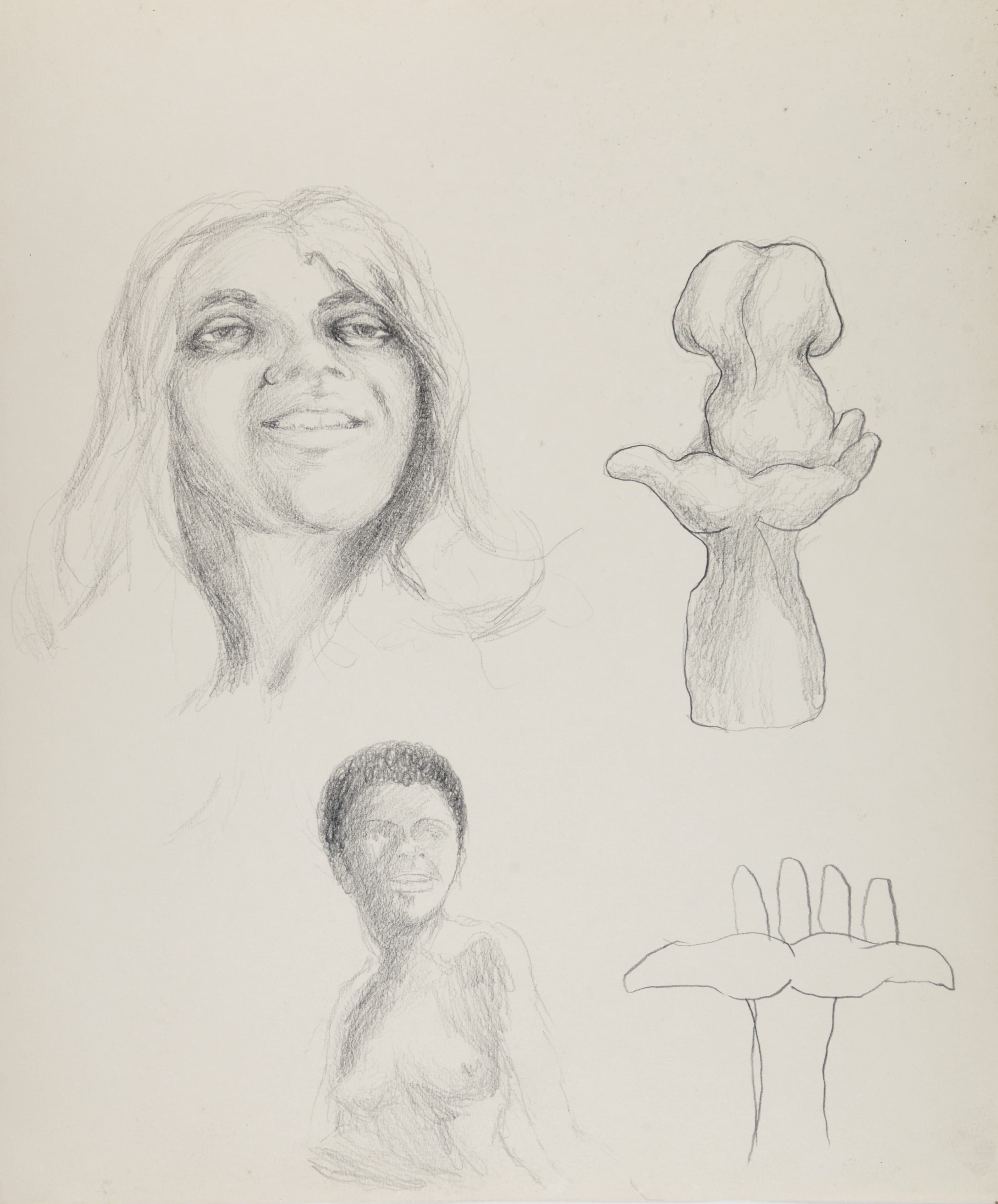 Art with the title "Sketchbook 1968".
