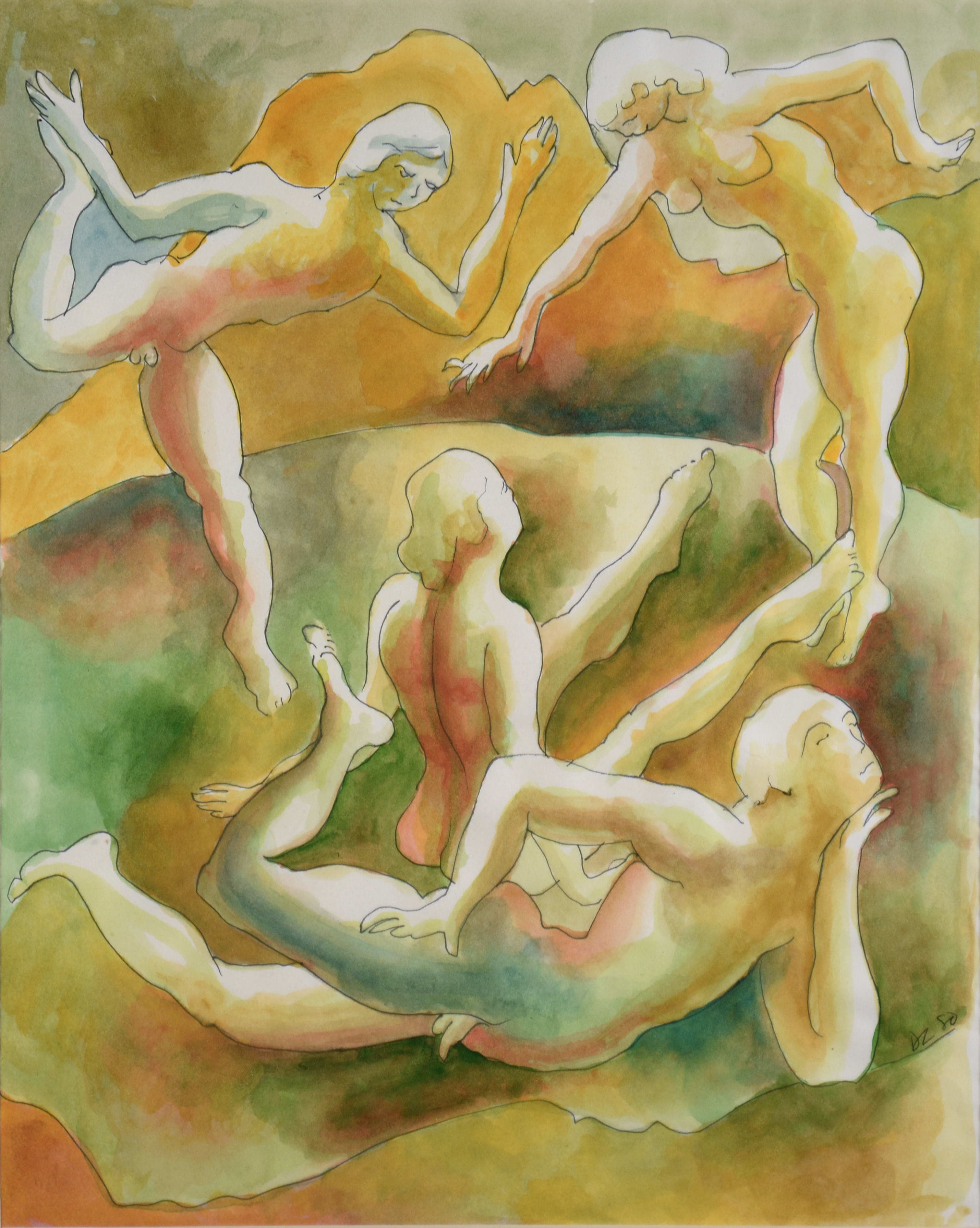 Four Figures, Two Floating