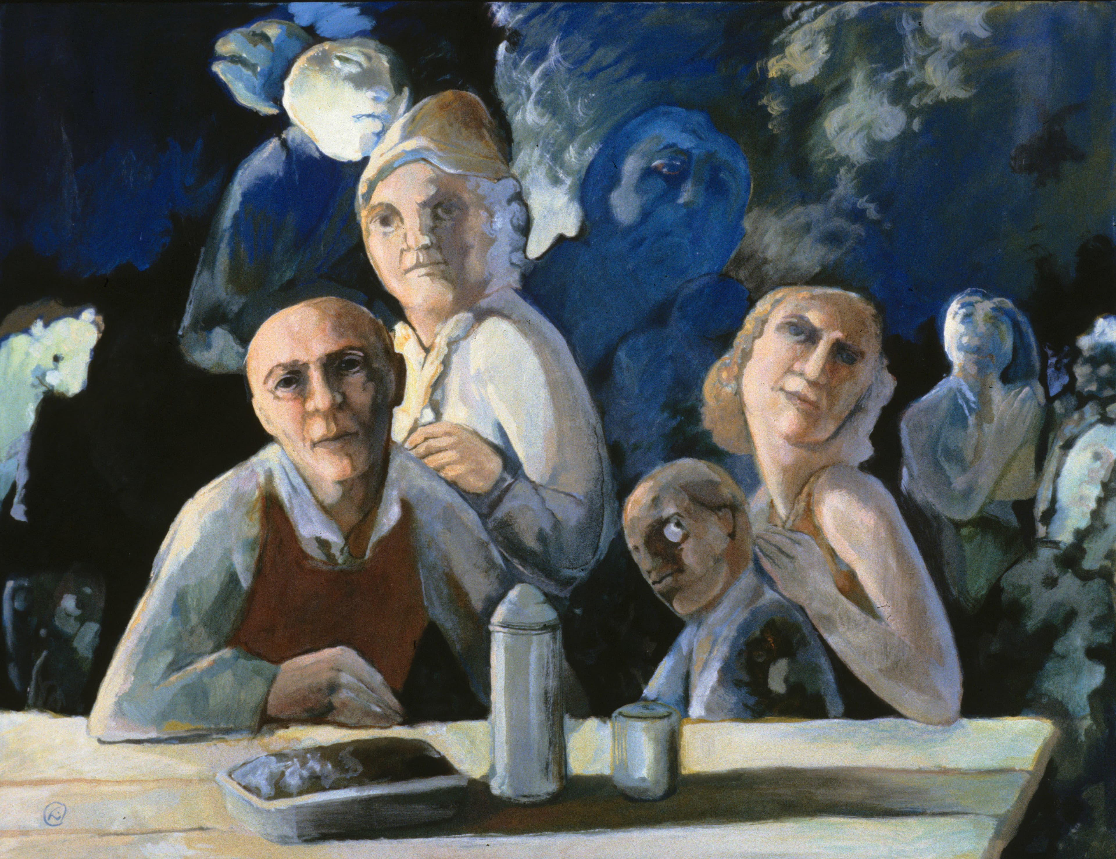 Art with the title "Picnic with Fribergs".
