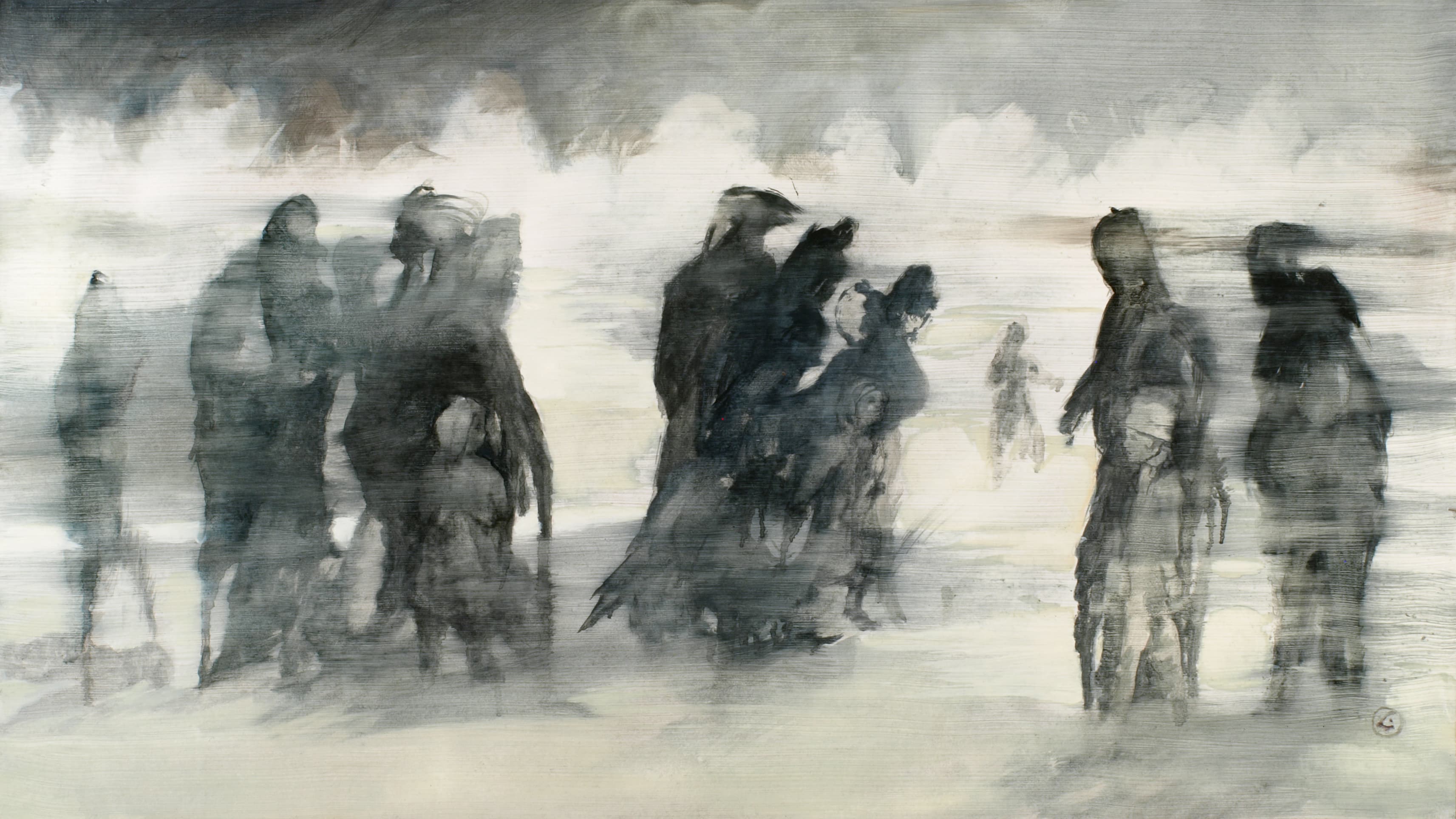 Art with the title "Winter Scene".