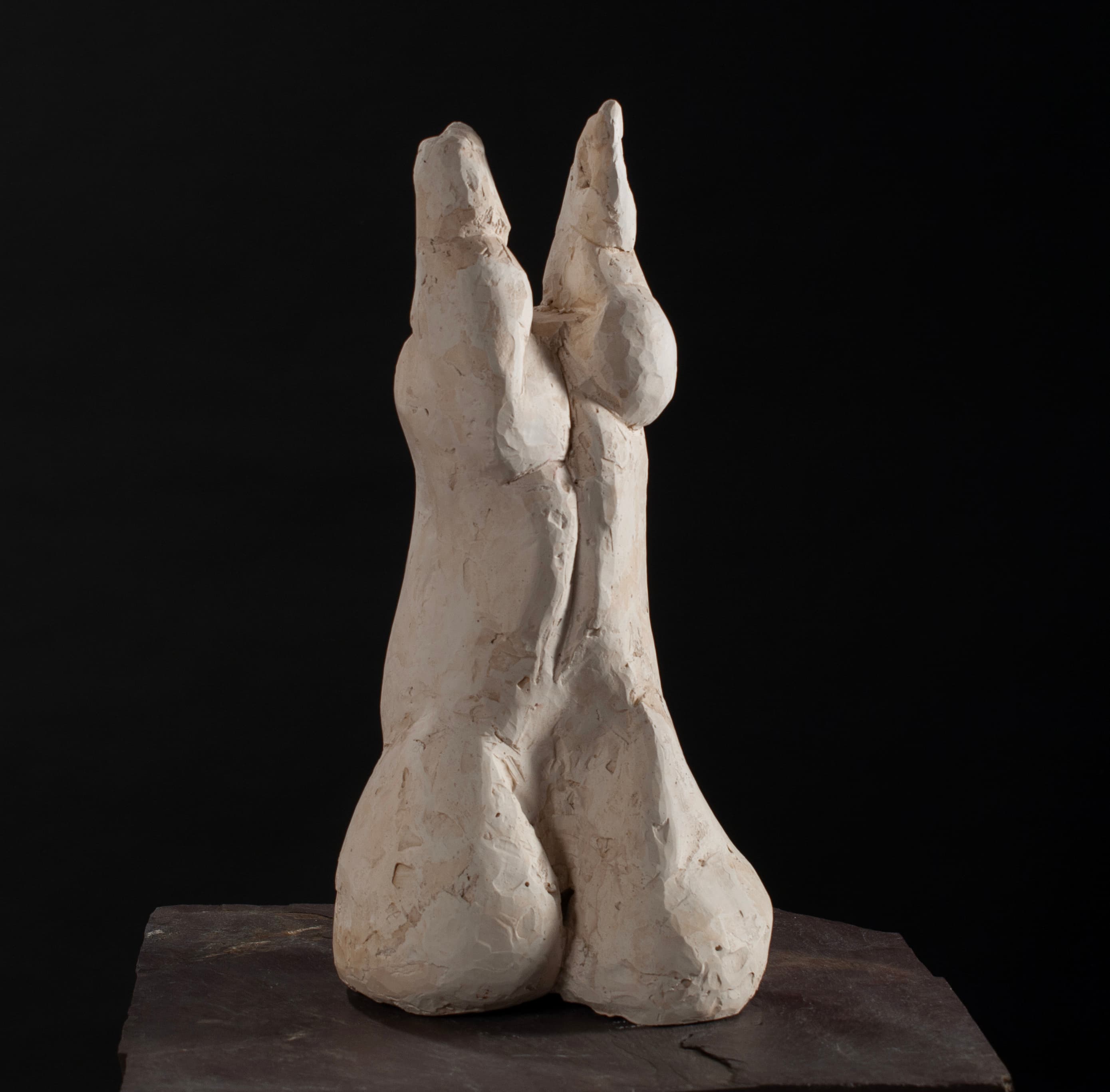 Art with the title "Figure with Arms Raised".