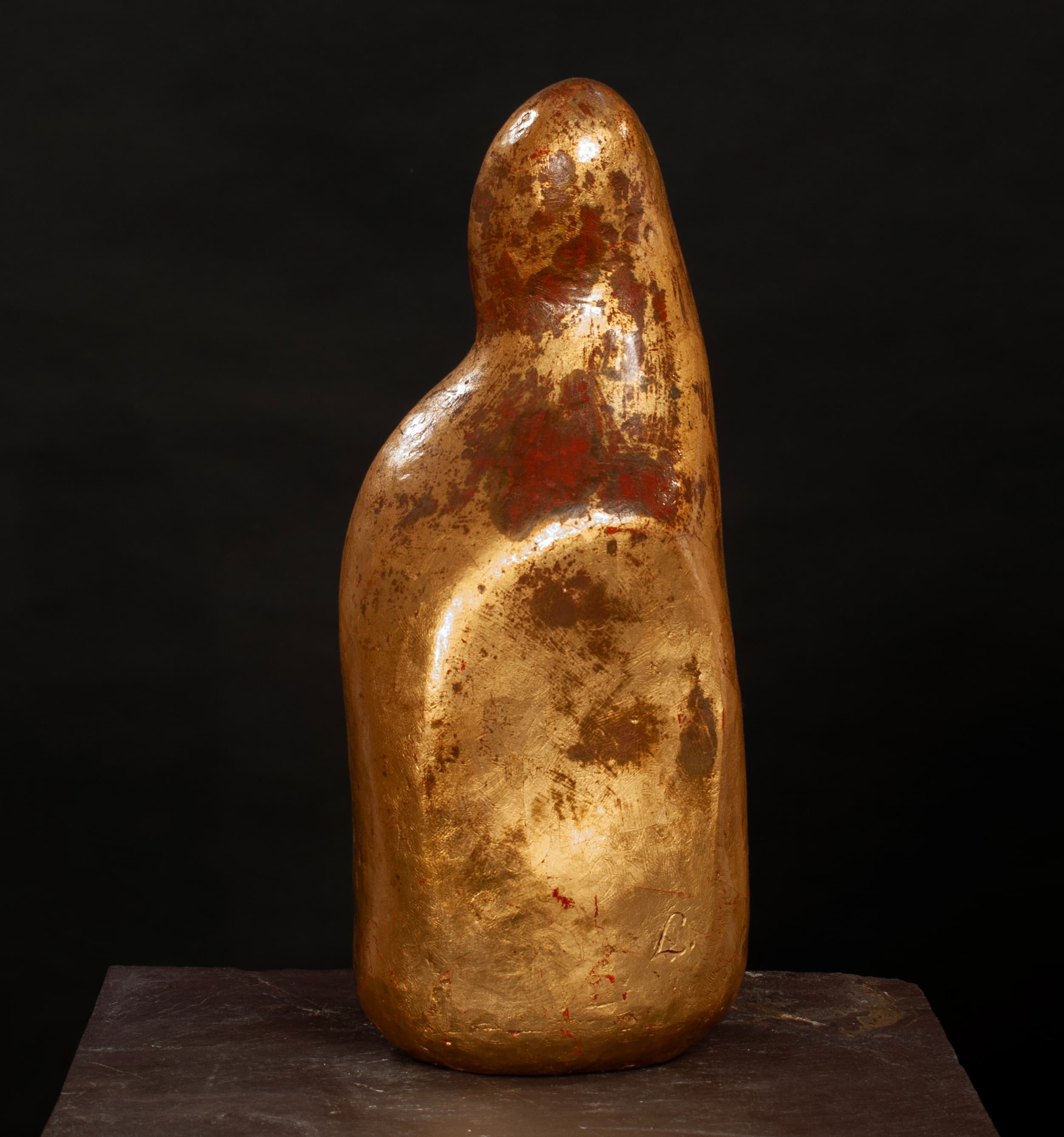 Art with the title "Tall Smooth Shape".