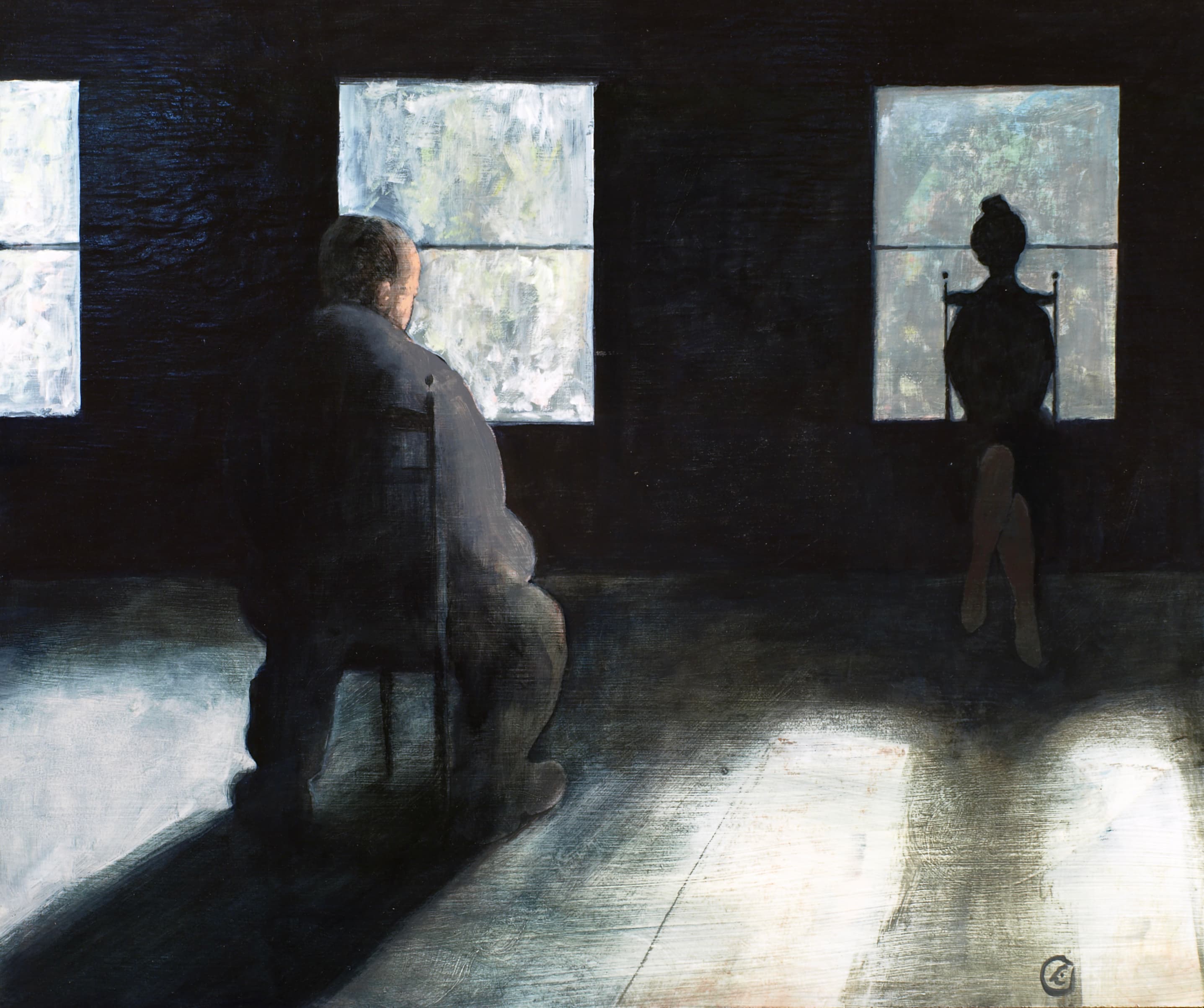 Art with the title "Empty Room".