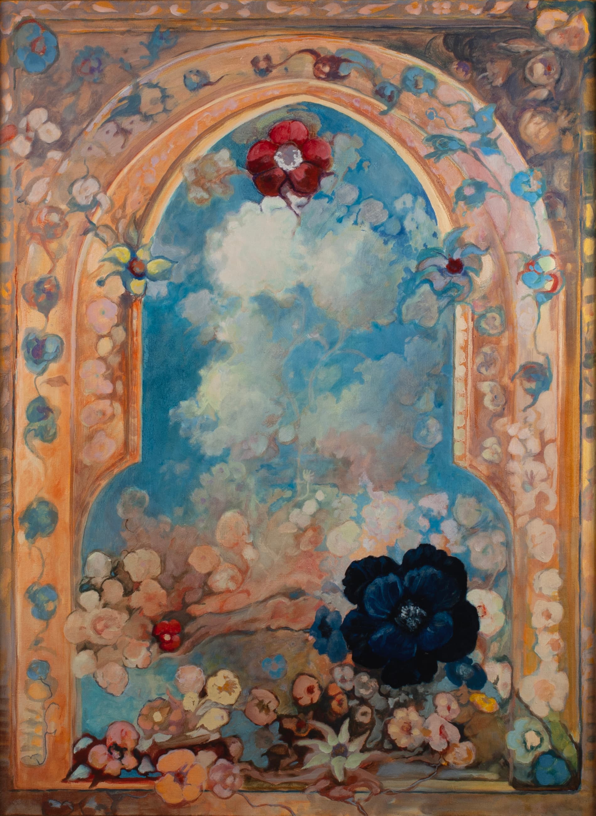 Art with the title "Dark Flower".