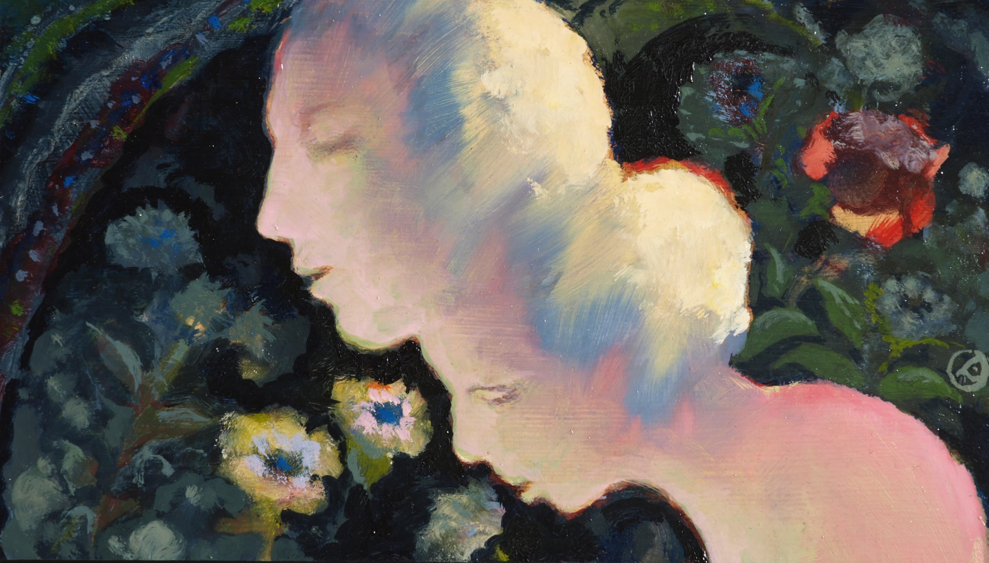 Art with the title "Couple as One".