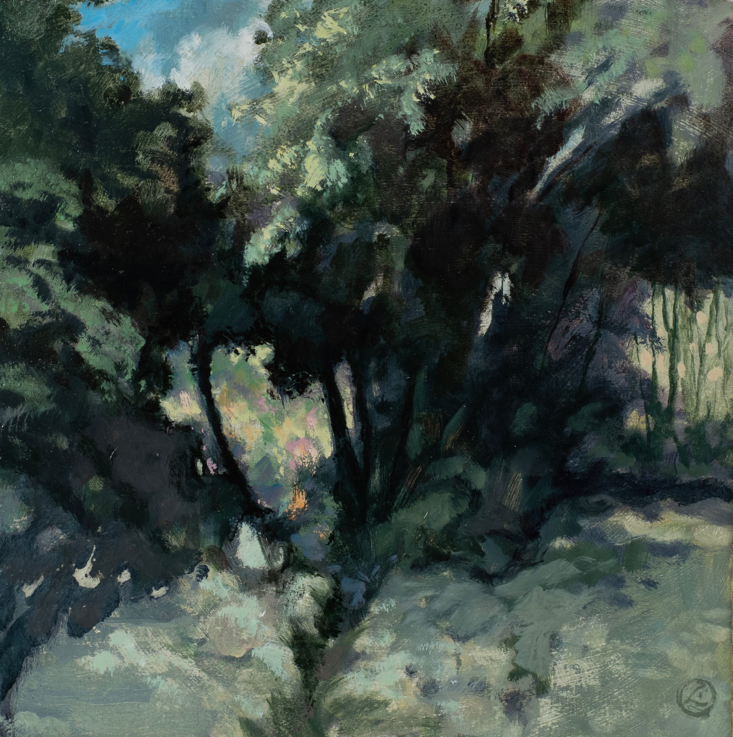 Art with the title "Path in the Woods (small)".