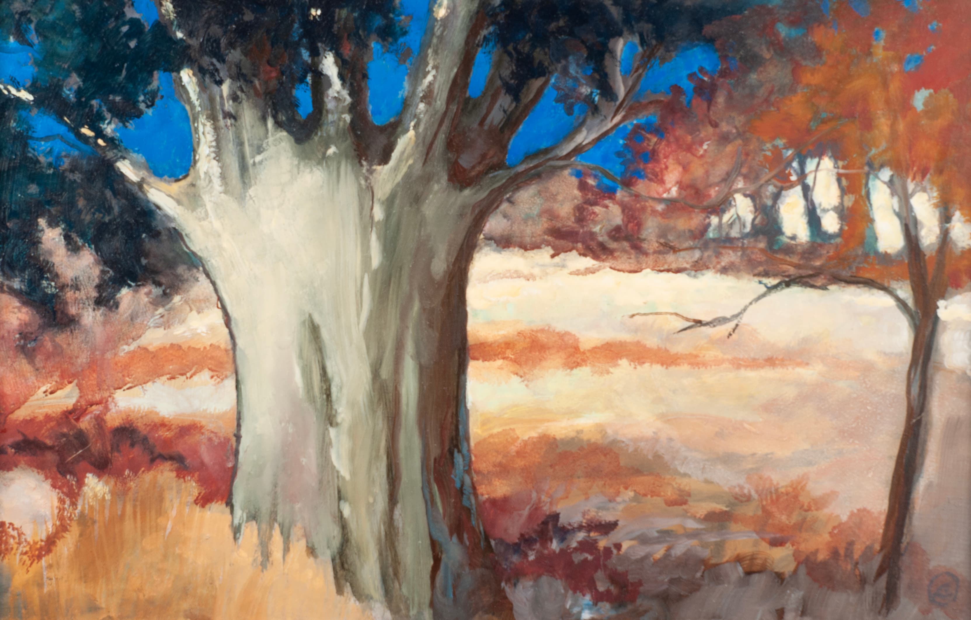 Art with the title "Gray Tree".