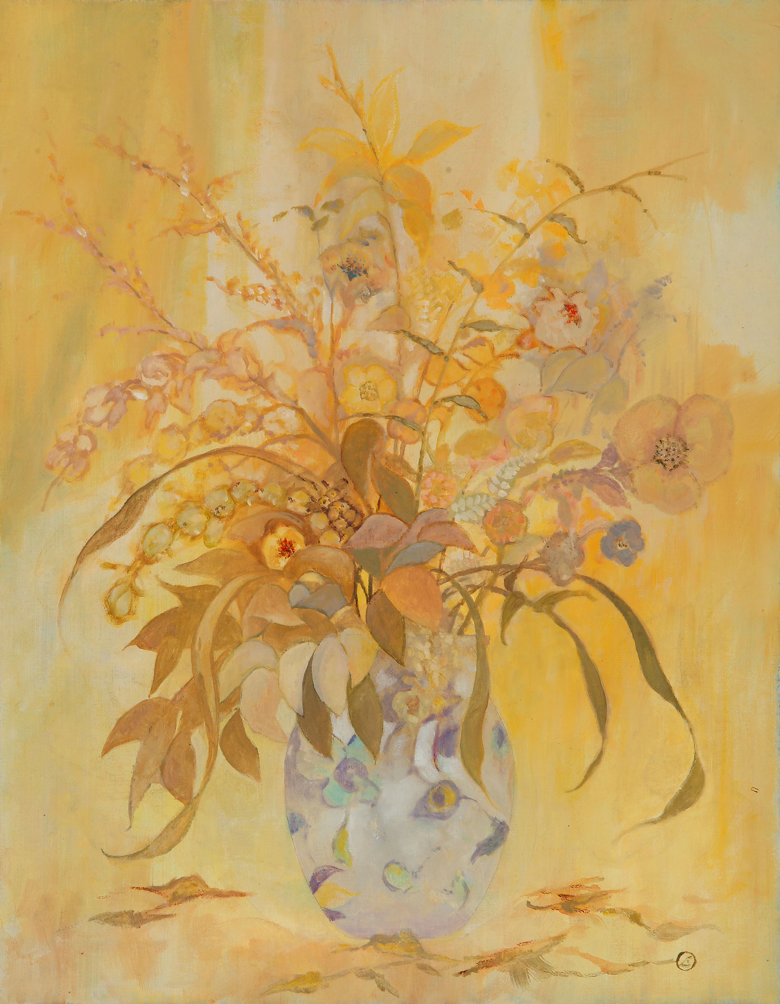 Art with the title "Flowers for Victoria".