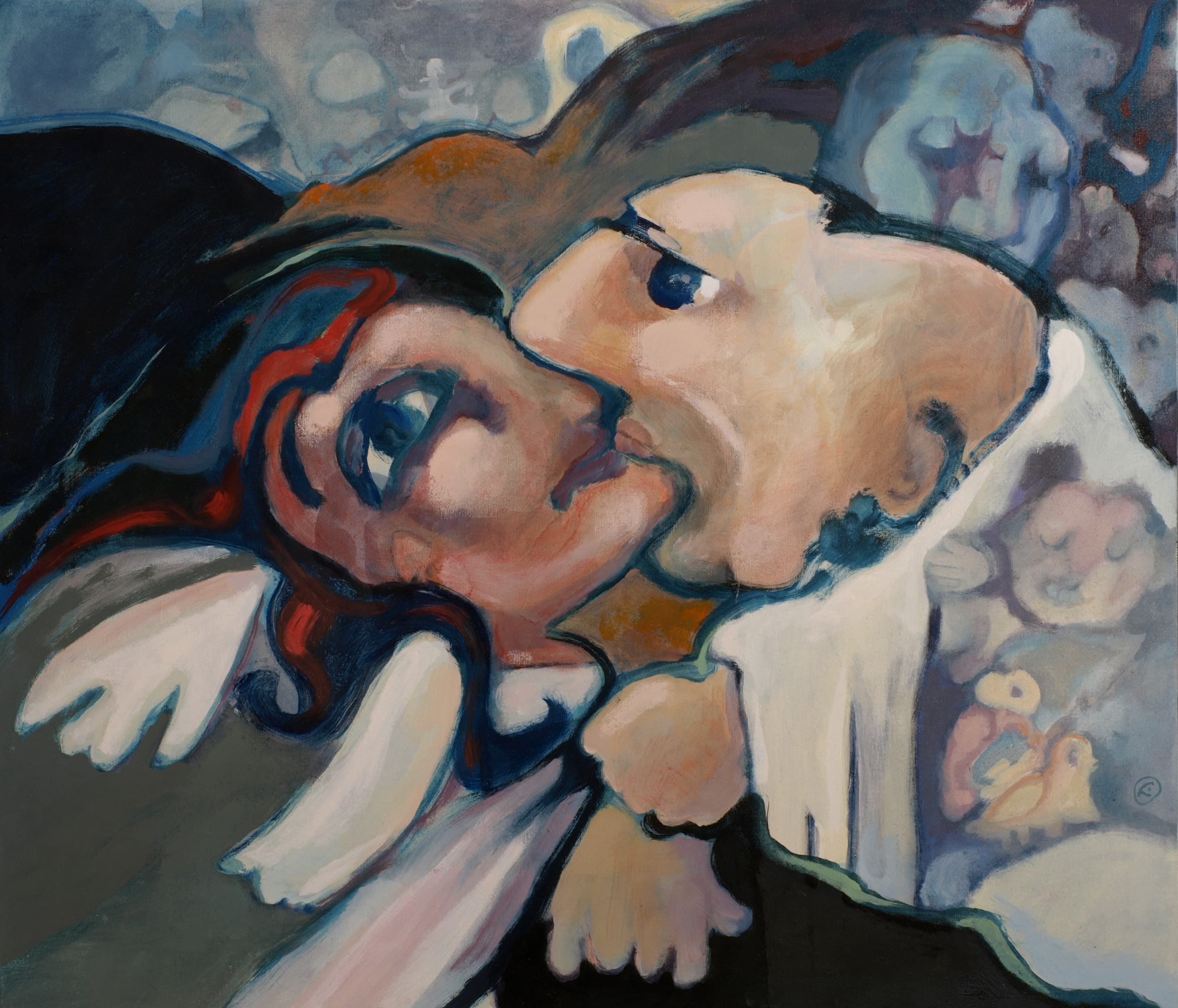 Art with the title "Actress and the Bishop".