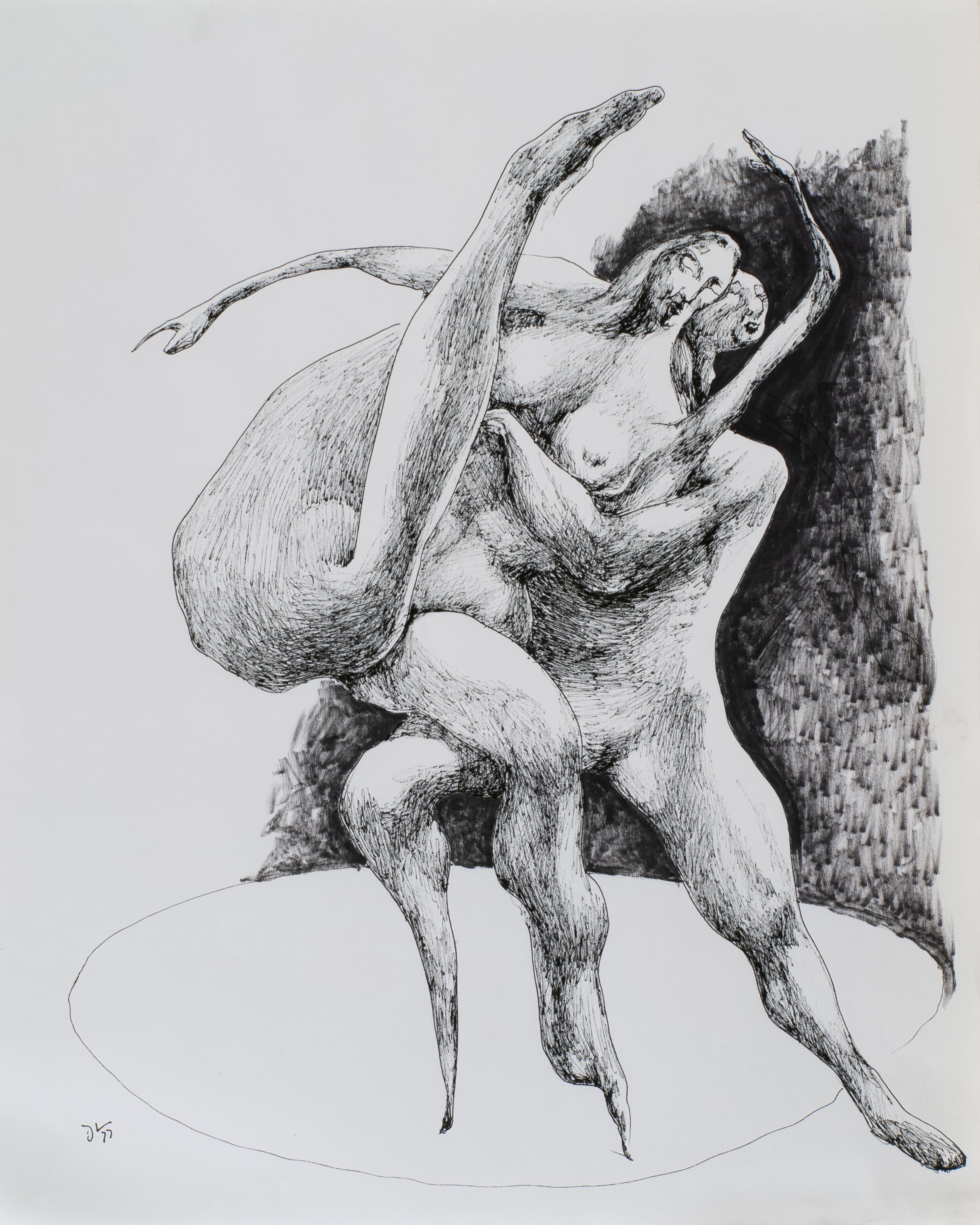 Art with the title "Couple Dancing".