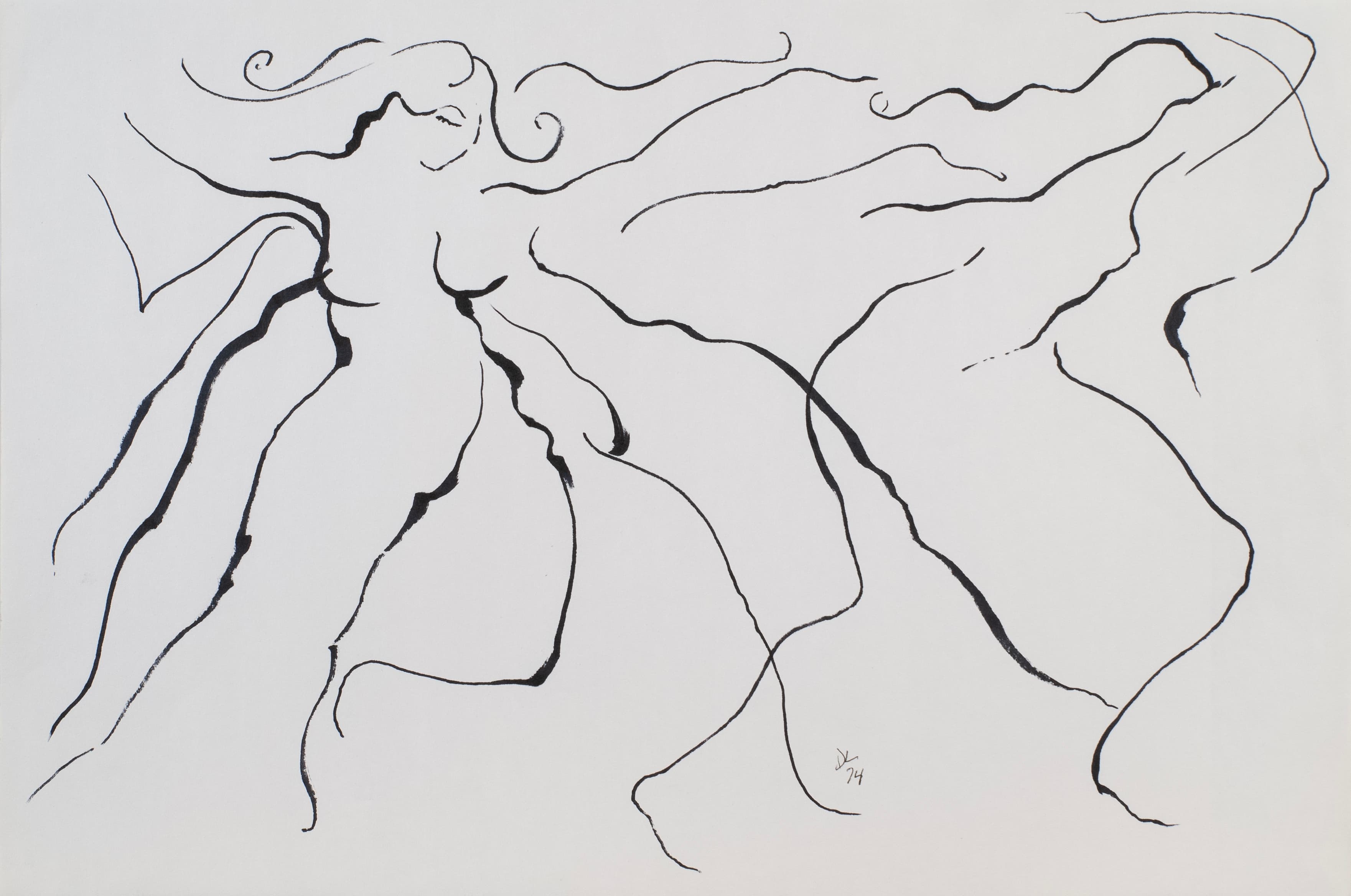 Art with the title "Dance Circle I".