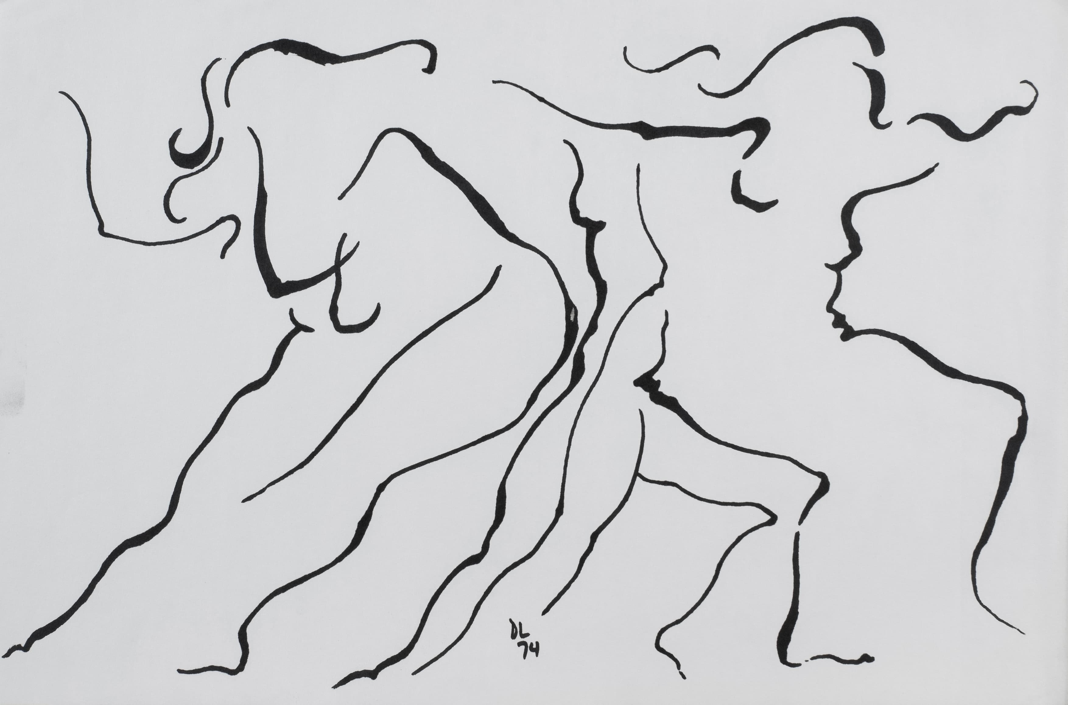 Art with the title "Dance Circle II".