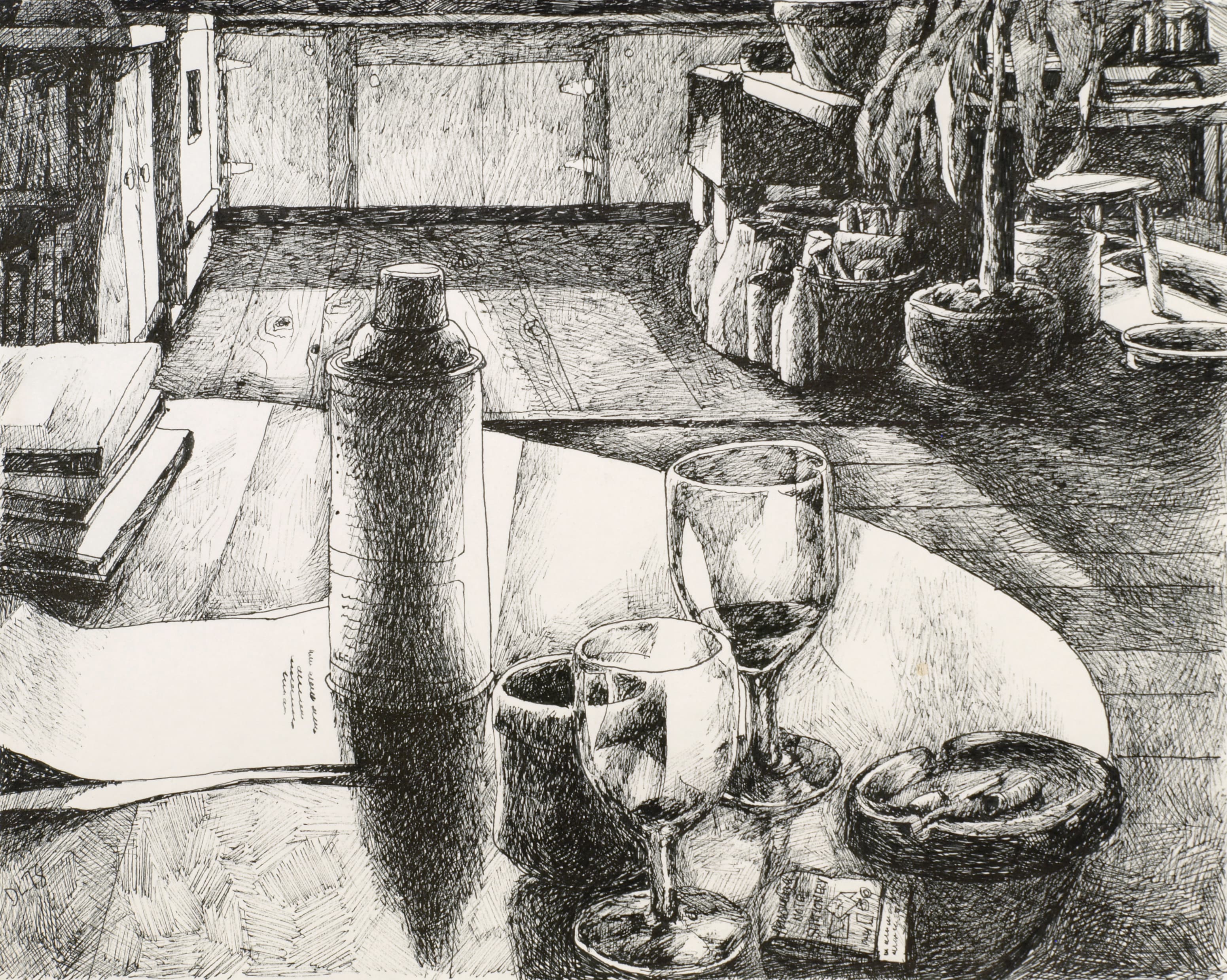 Art with the title "Dining Room Table".