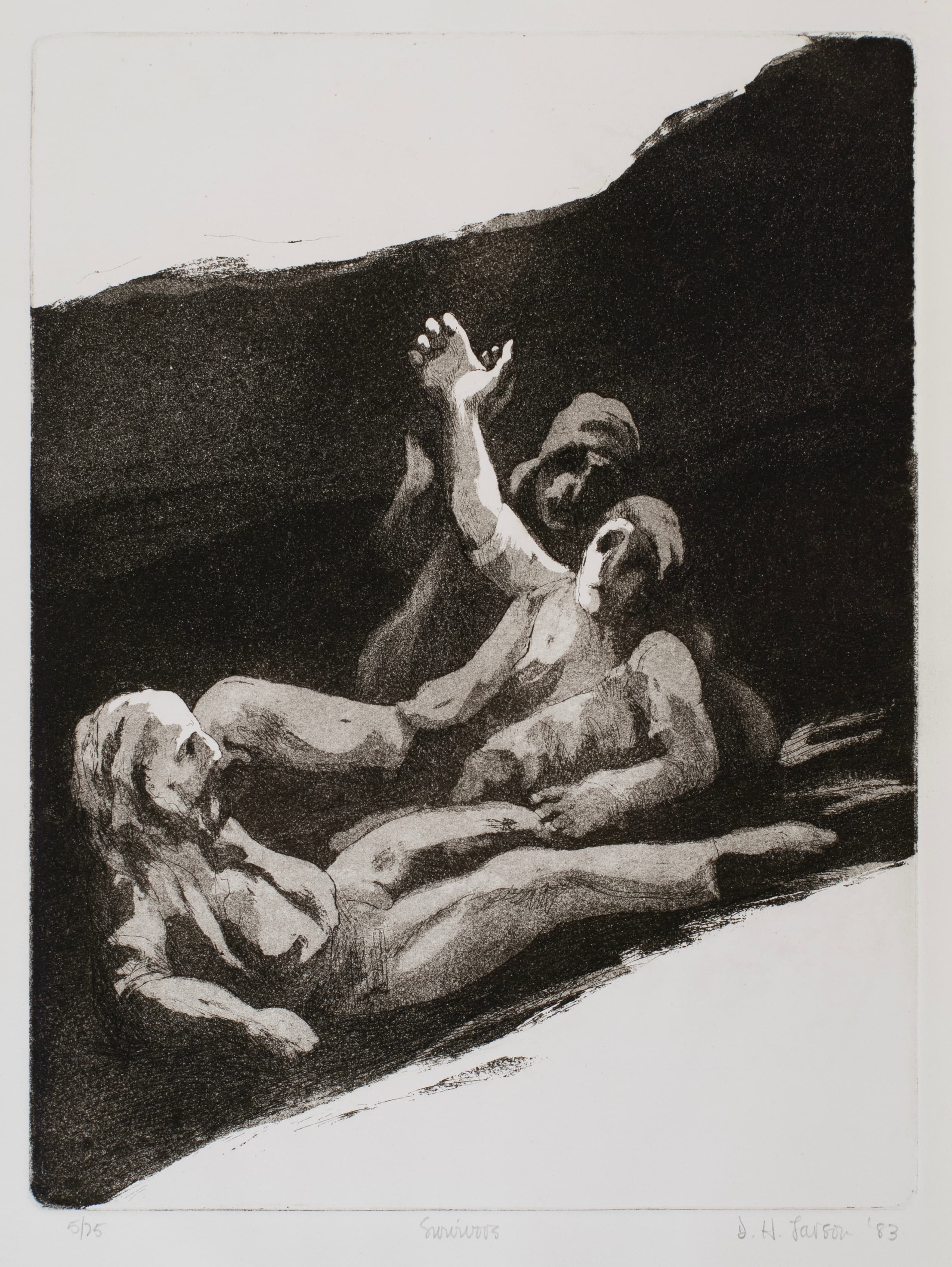 Art with the title "Survivors".