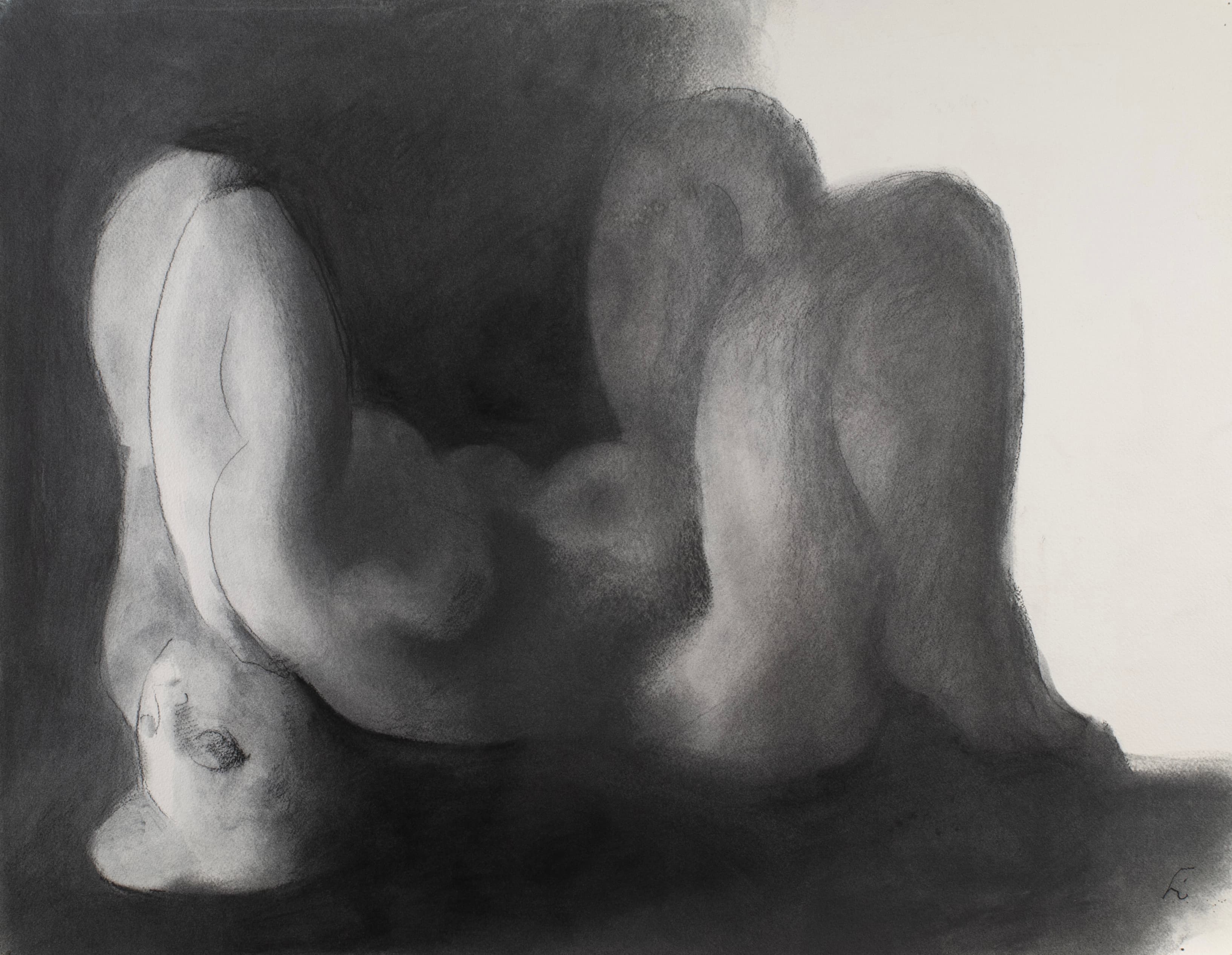 Art with the title "Reclining Woman 1".
