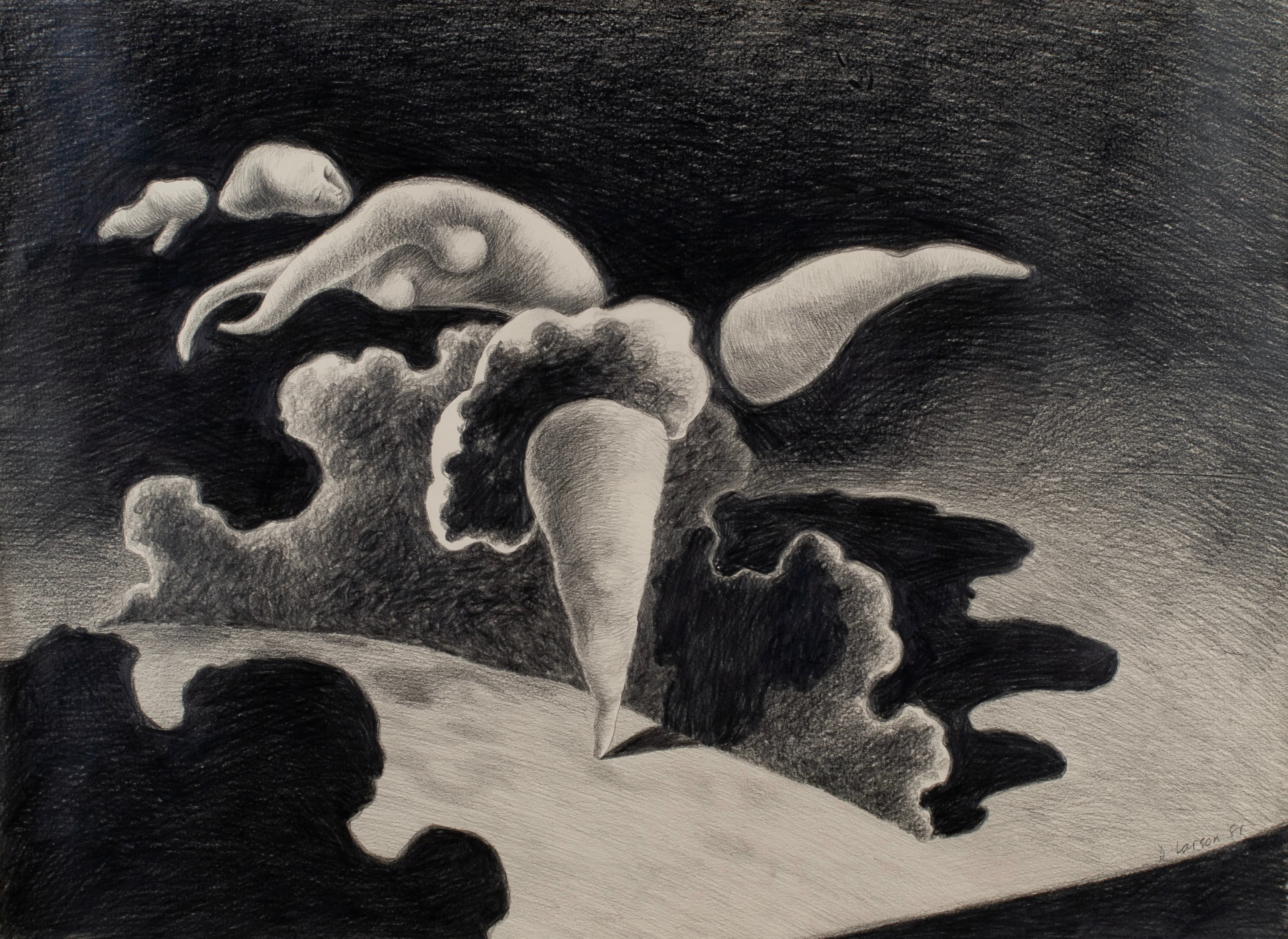 Art with the title "Dancer on Stage".