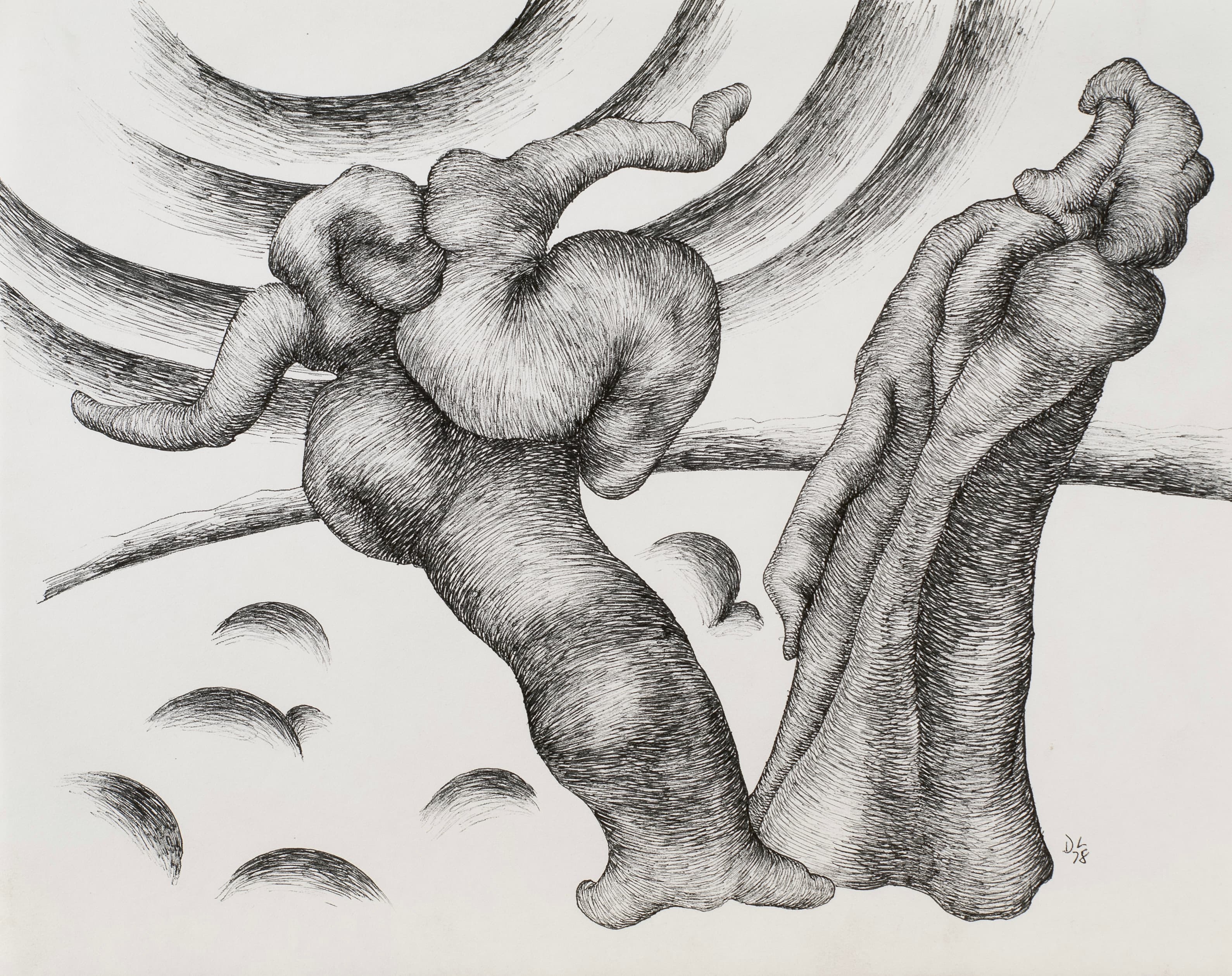 Art with the title "Mutation Tree-Like Figures".