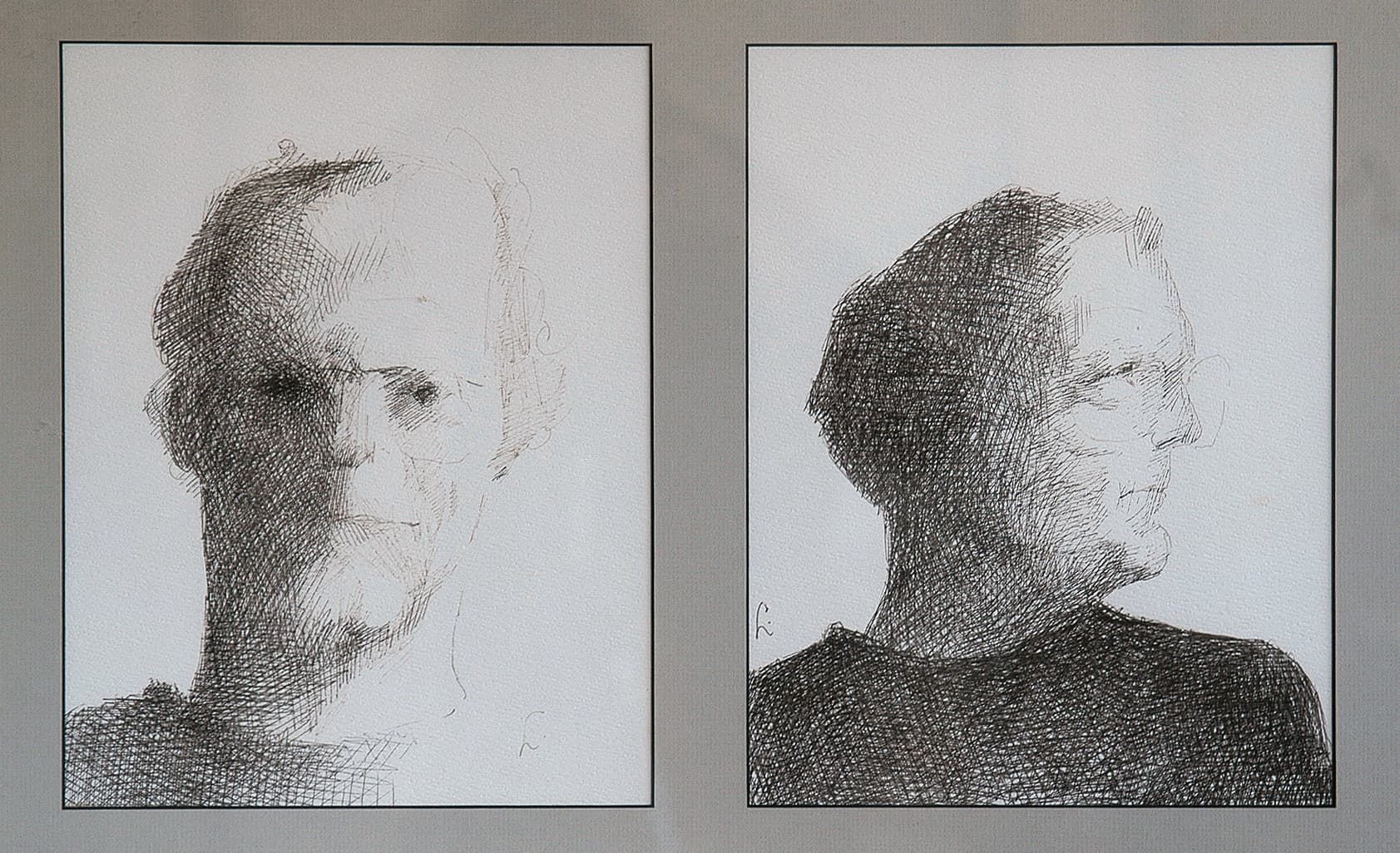 Art with the title "Thor, Double Portrait".