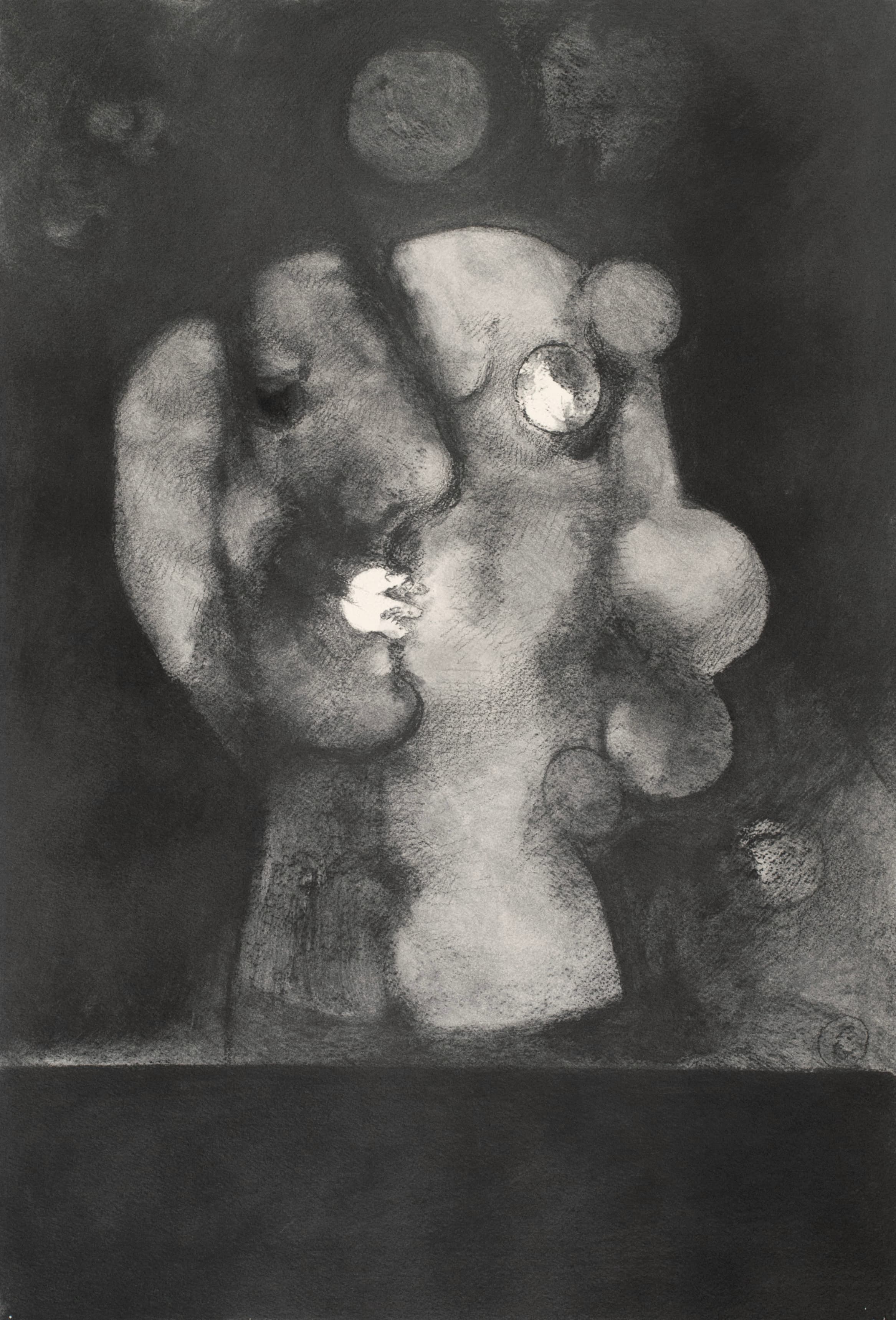 Art with the title "Two Faces as One".