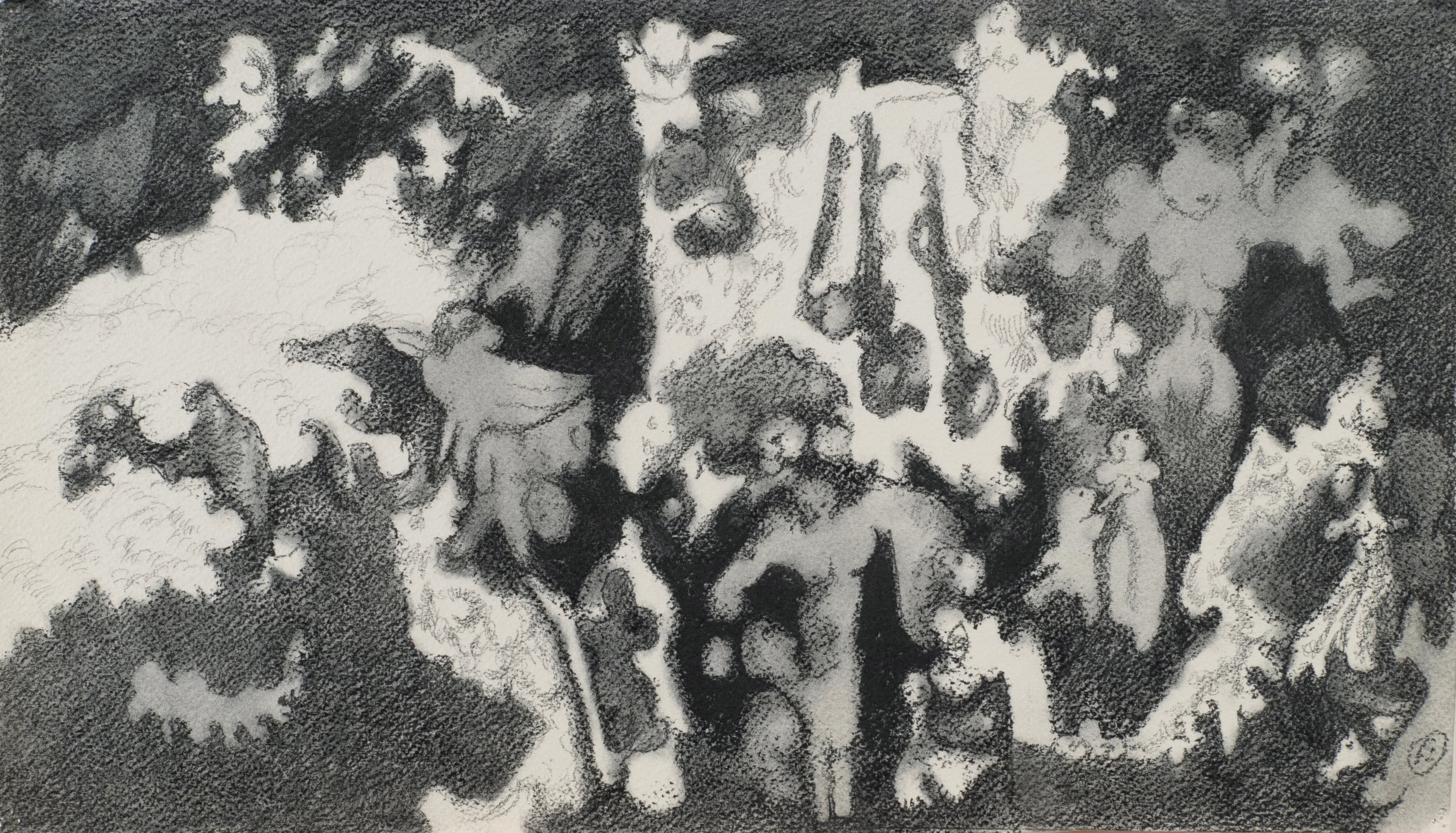 Art with the title "Study for Three Chimes".