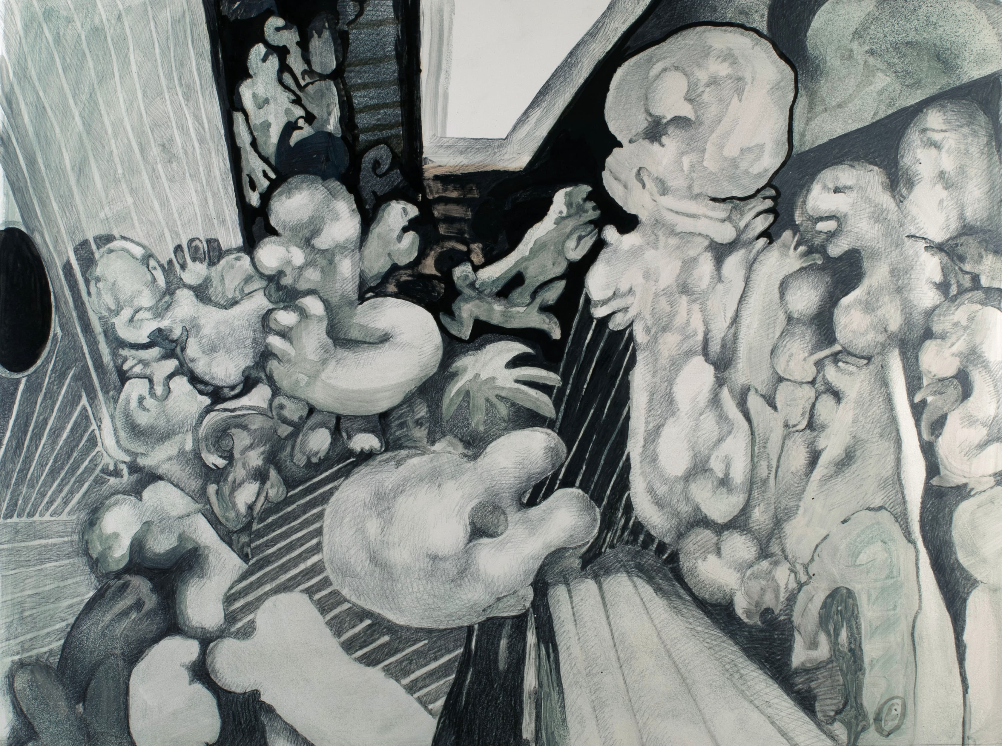 Art with the title "Fairy Tale Study Parallel Lines".