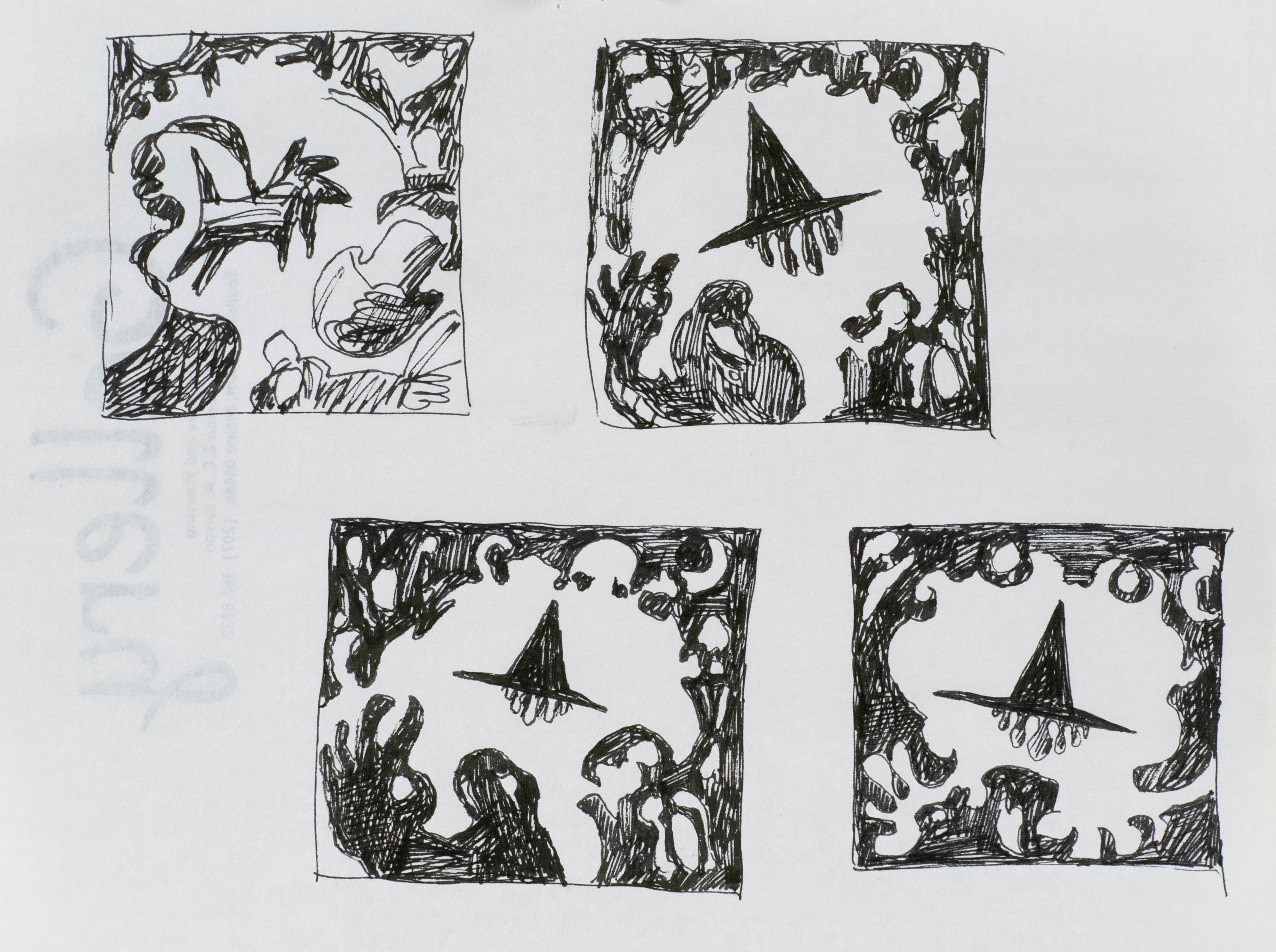 Art with the title "Fairy Tale Study Sheet 2".