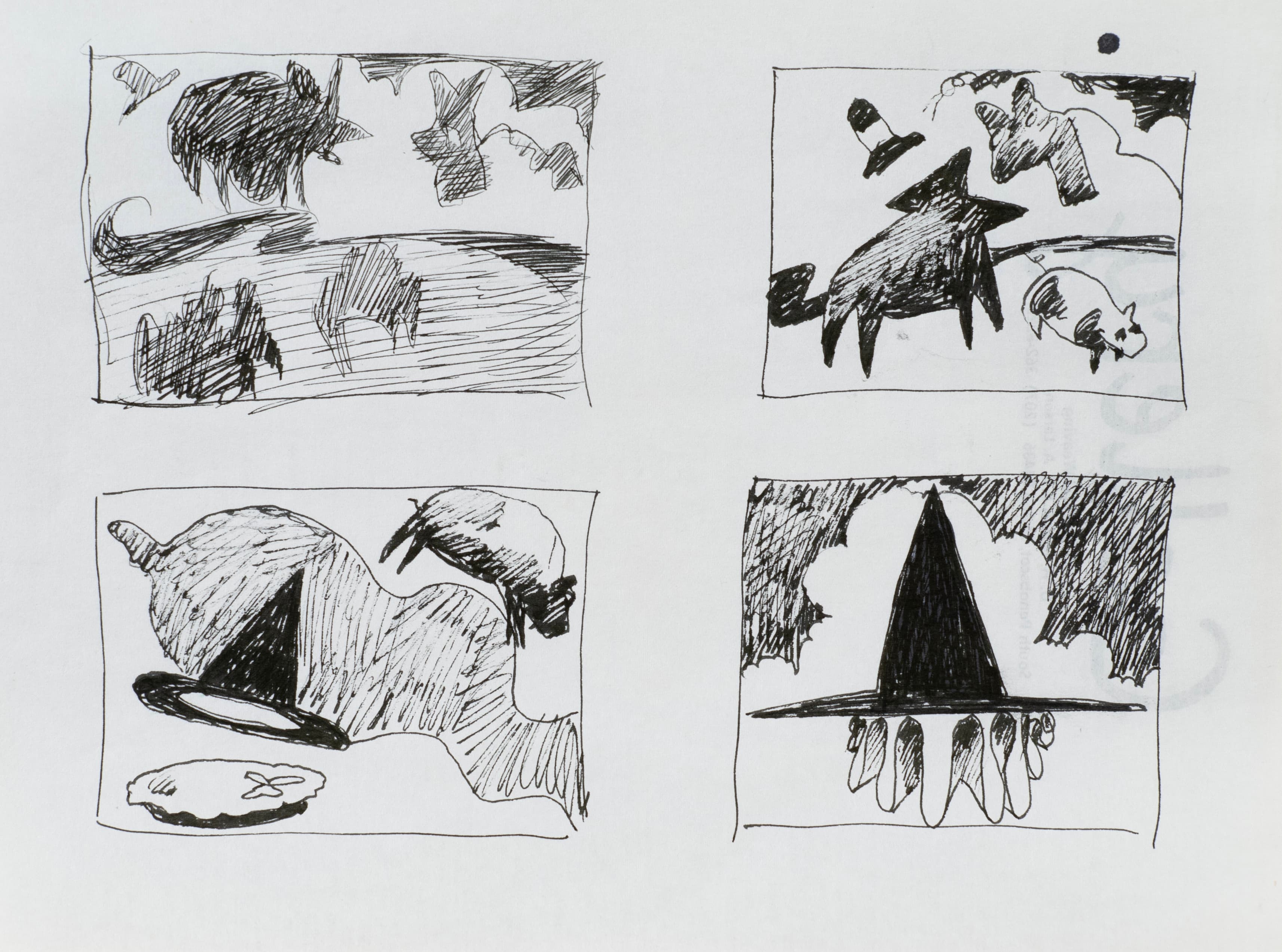 Art with the title "Fairy Tale Study Sheet 3".